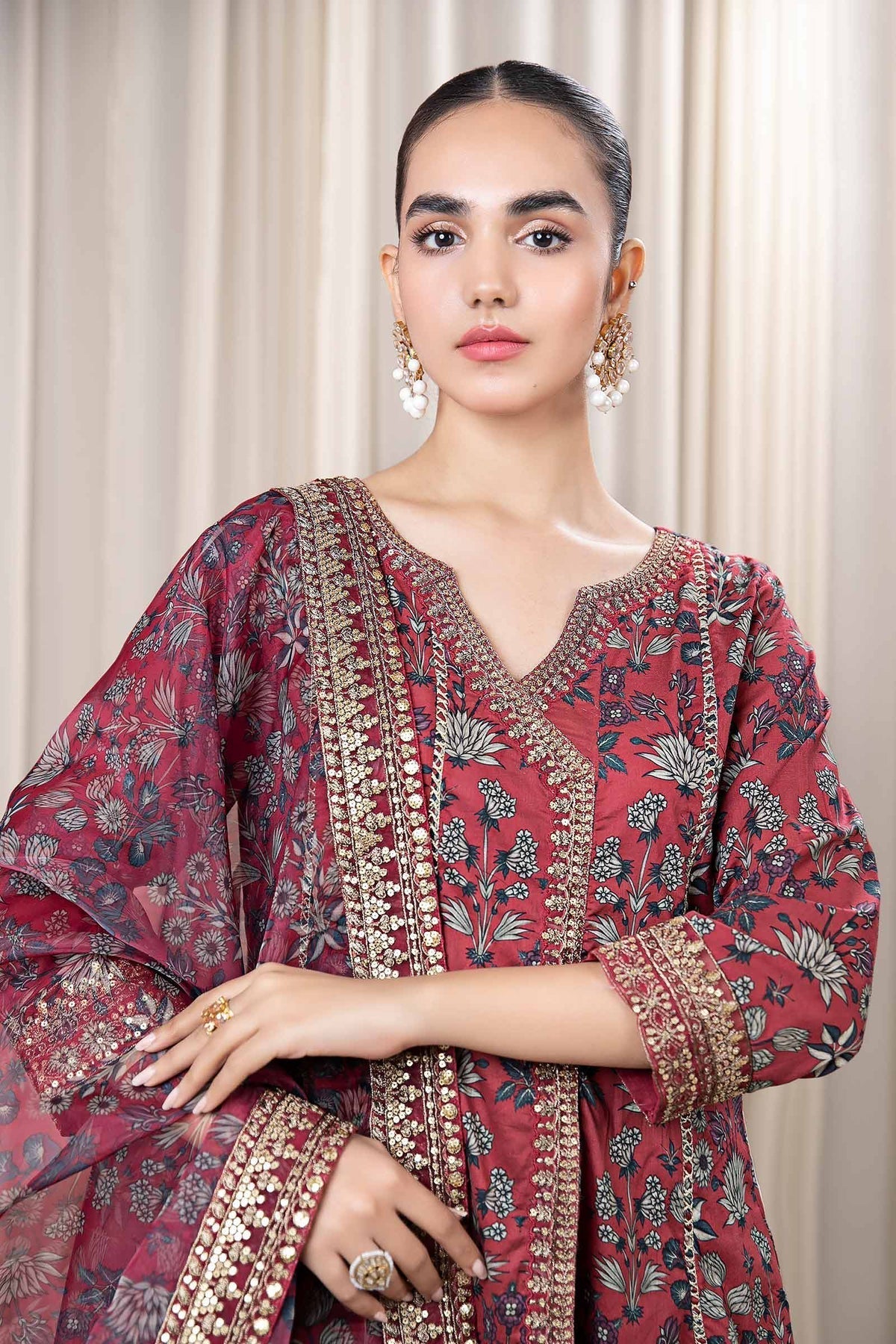 Maria B | Casual Pret 2024 | DW-EF24-42 - by - Libasekhas UK - Registered Vendor of : Maria B - 100% Original Designer Dresss