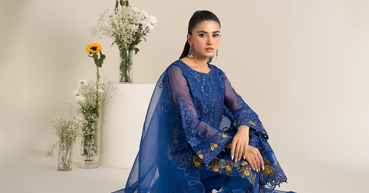 Maira B | Ready to Wear | DW-EF25-02 - by - Libasekhas UK - Registered Vendor of : Maria B - 100% Original Designer Dresss