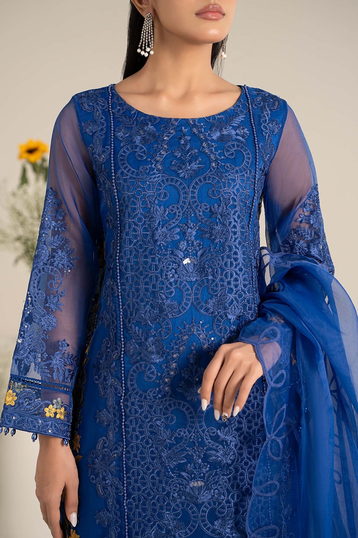 Maria B | Casual Pret 25 | DW-EF25-02 - by - Libasekhas UK - Registered Vendor of : Maria B - 100% Original Designer Dresss