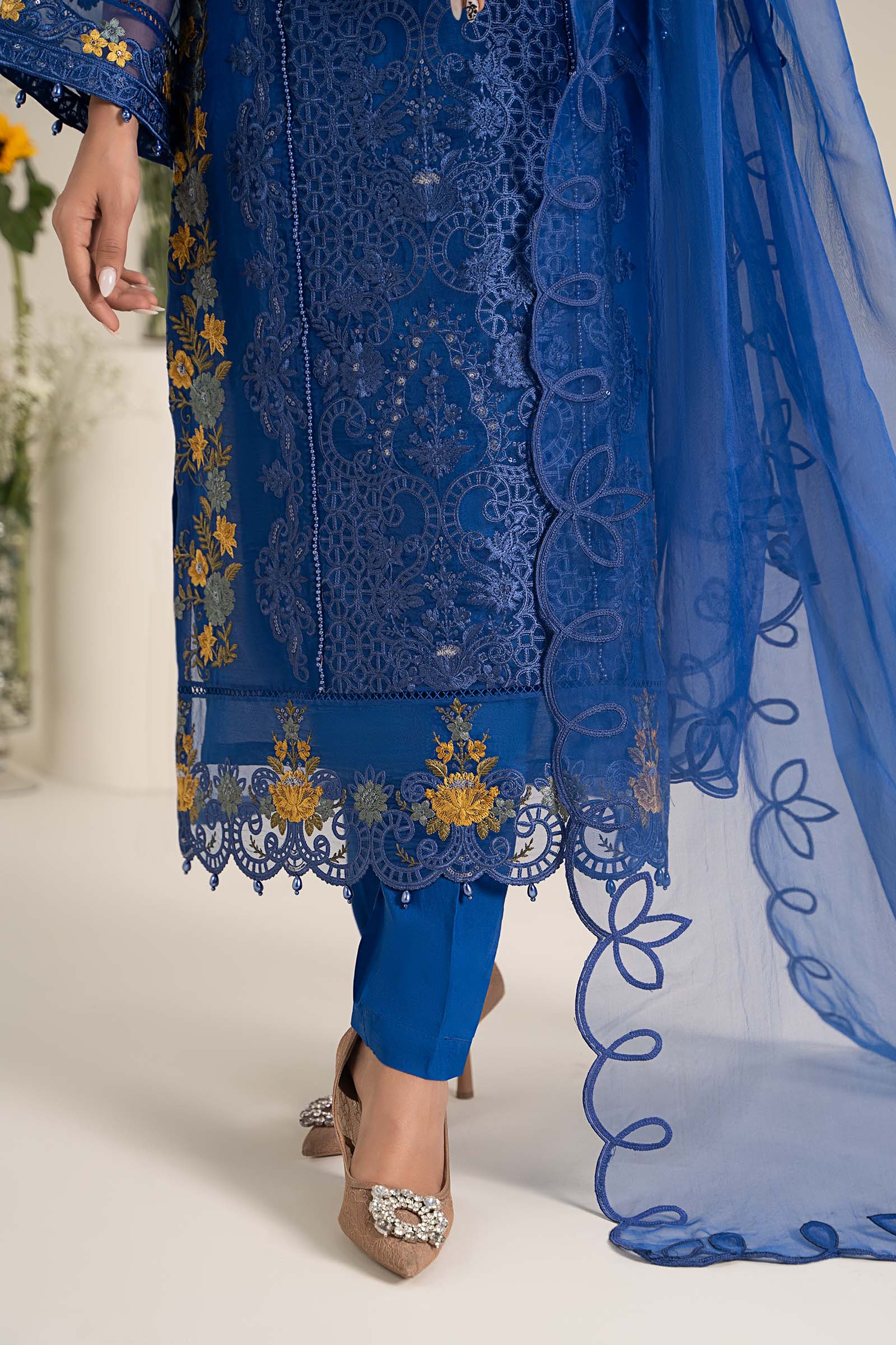 Maira B | Ready to Wear | DW-EF25-02 - by - Libasekhas UK - Registered Vendor of : Maria B - 100% Original Designer Dresss