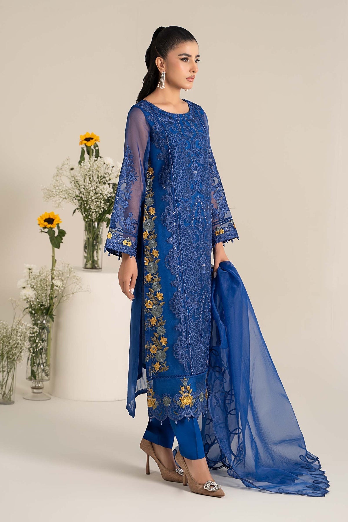 Maria B | Casual Pret 25 | DW-EF25-02 - by - Libasekhas UK - Registered Vendor of : Maria B - 100% Original Designer Dresss