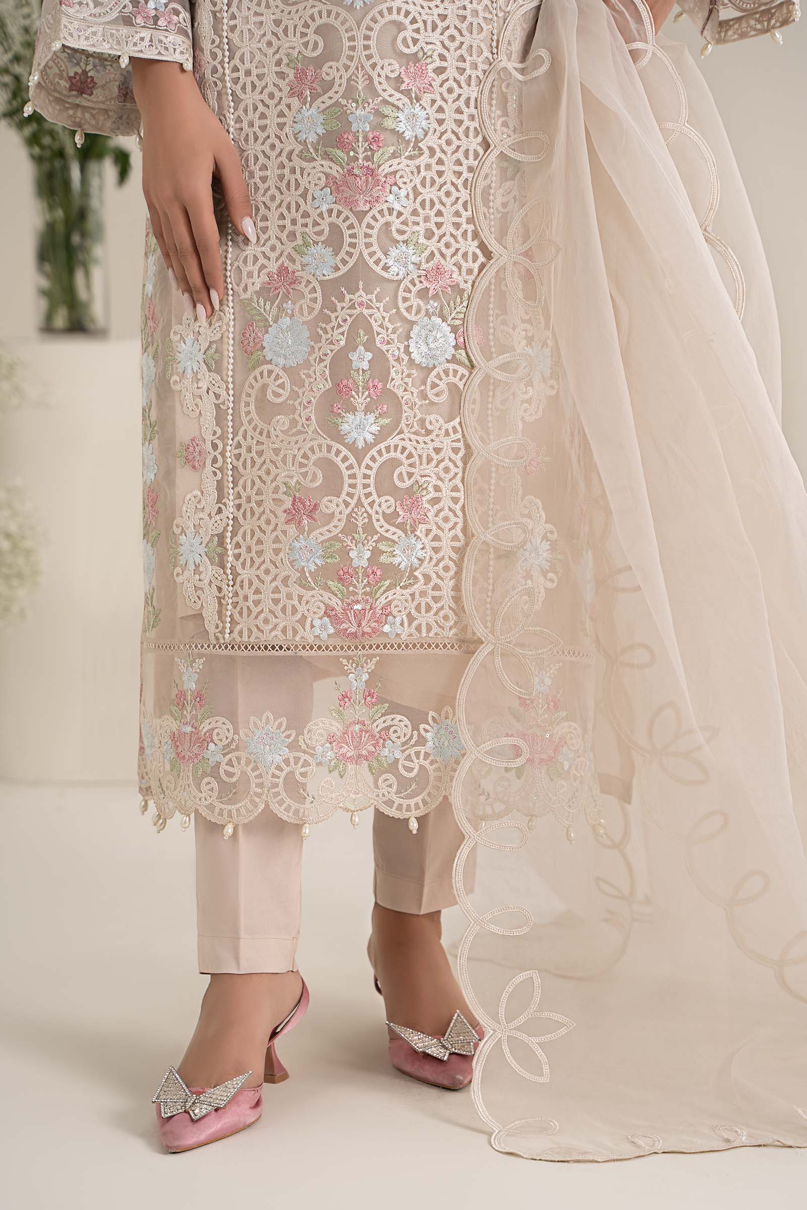Maira B | Ready to Wear | DW-EF25-02 - by - Libasekhas UK - Registered Vendor of : Maria B - 100% Original Designer Dresss