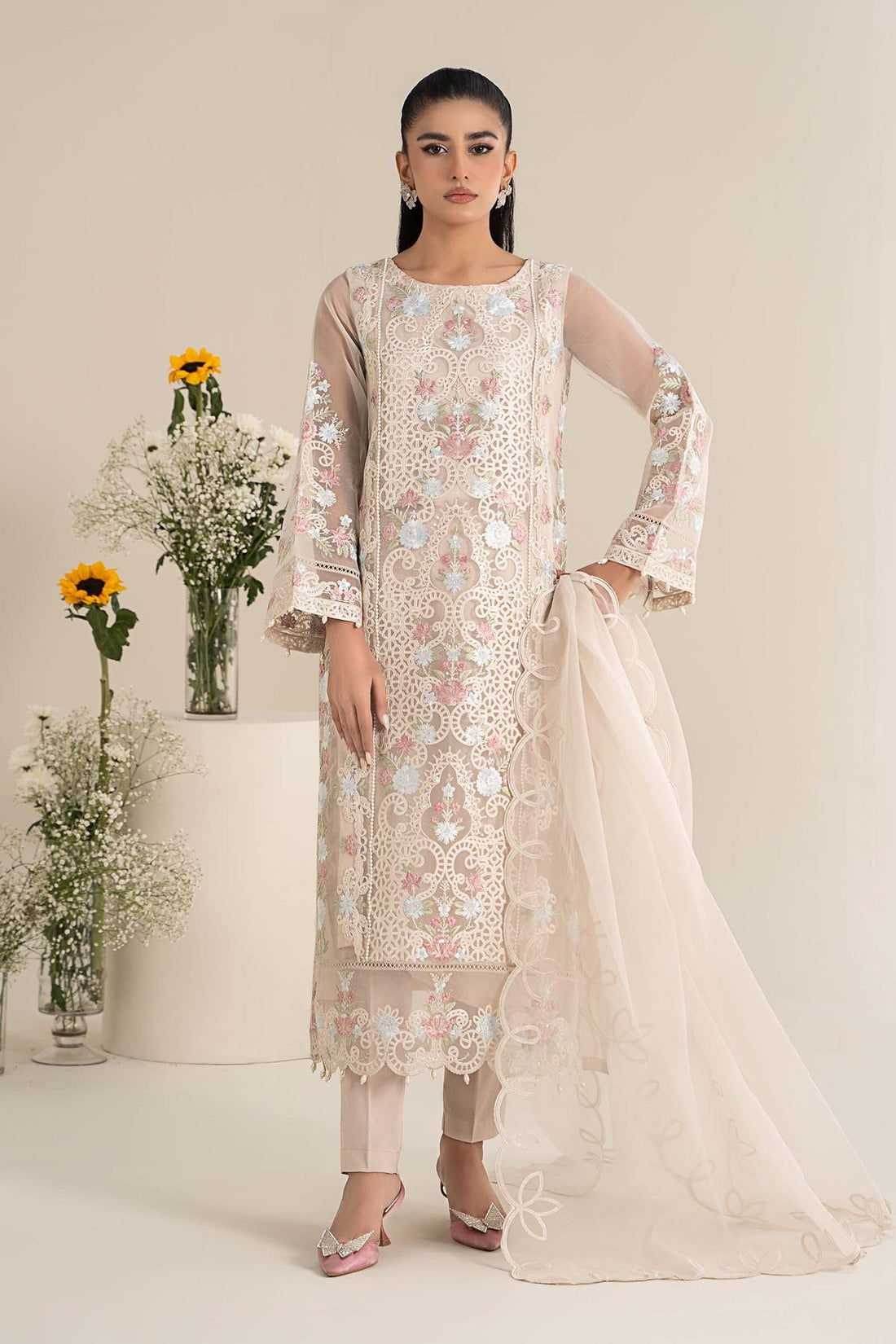 Maria B | Casual Pret 25 | DW-EF25-02 - by - Libasekhas UK - Registered Vendor of : Maria B - 100% Original Designer Dresss