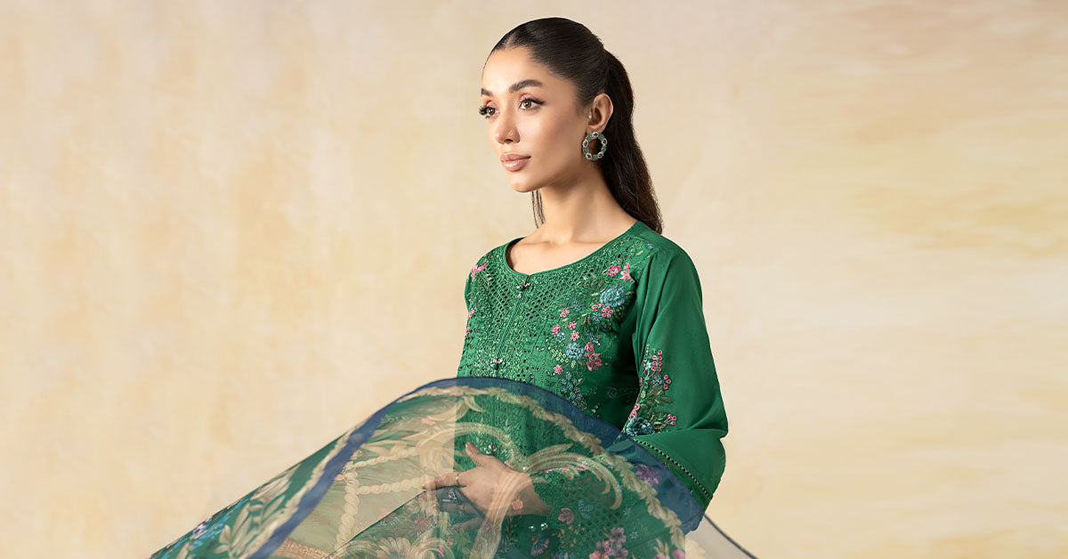 Maira B | Ready to Wear | DW-EF25-04 - by - Libasekhas UK - Registered Vendor of : Maria B - 100% Original Designer Dresss