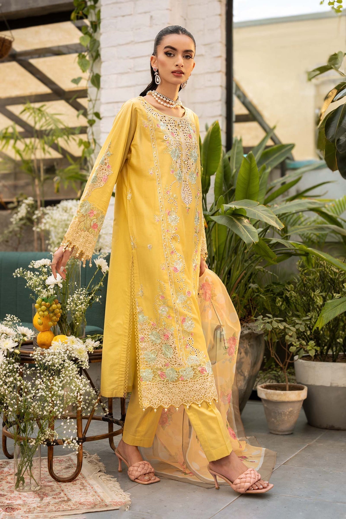 Maria B | Casual Pret 25 | DW-EF25-05/A - by - Libasekhas UK - Registered Vendor of : Maria B - 100% Original Designer Dresss