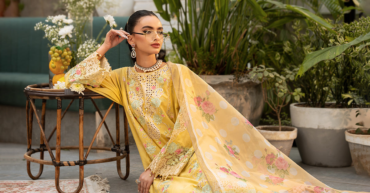 Maria B | Casual Pret 25 | DW-EF25-05/A - by - Libasekhas UK - Registered Vendor of : Maria B - 100% Original Designer Dresss