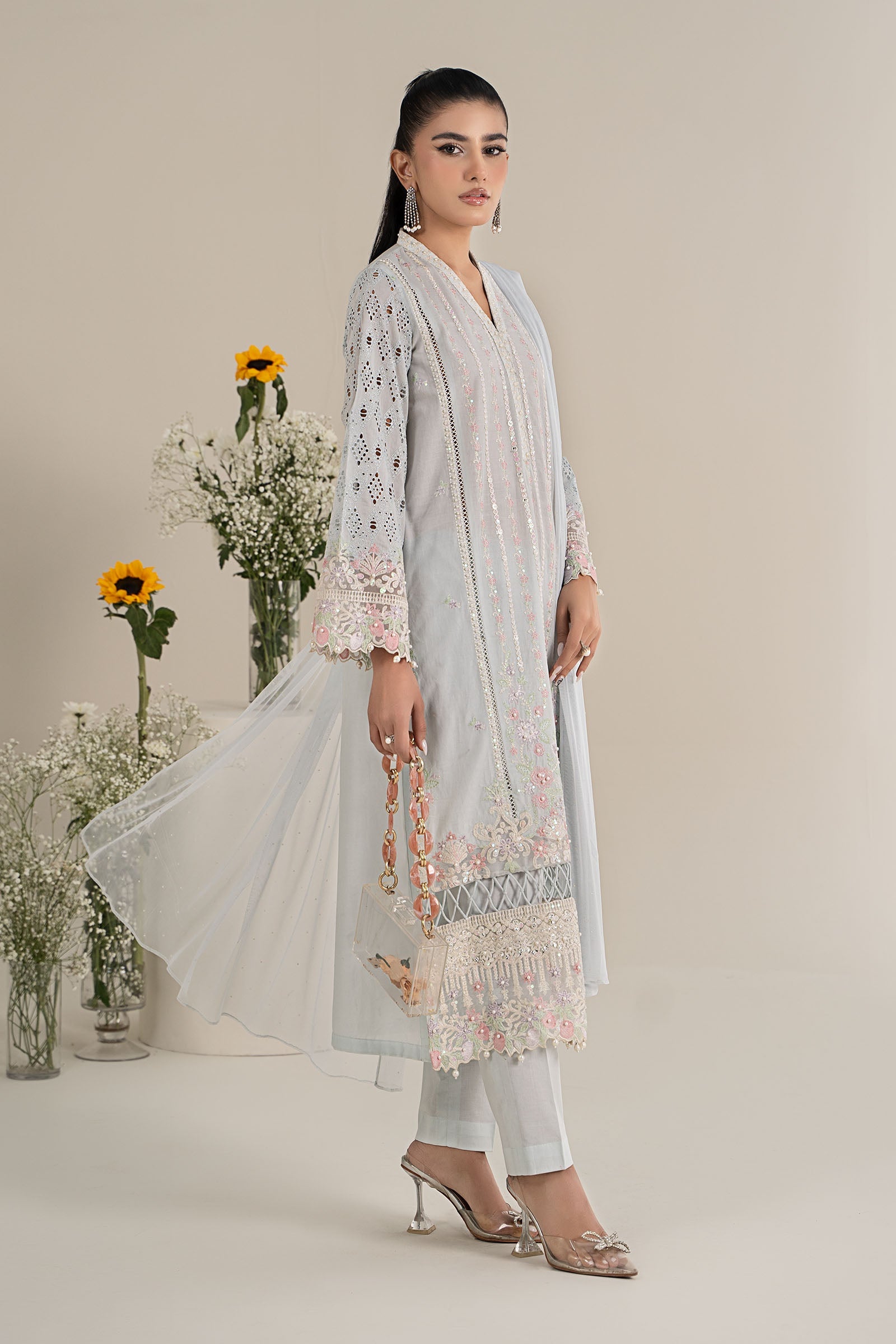 Maira B | Ready to Wear | DW-EF25-07 - by - Libasekhas UK - Registered Vendor of : Maria B - 100% Original Designer Dresss
