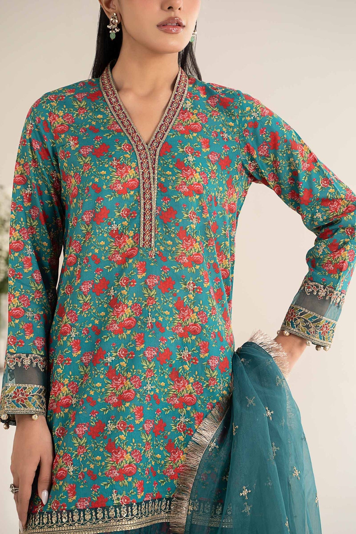 Maria B | Casual Pret 25 | DW-EF25-09 - by - Libasekhas UK - Registered Vendor of : Maria B - 100% Original Designer Dresss