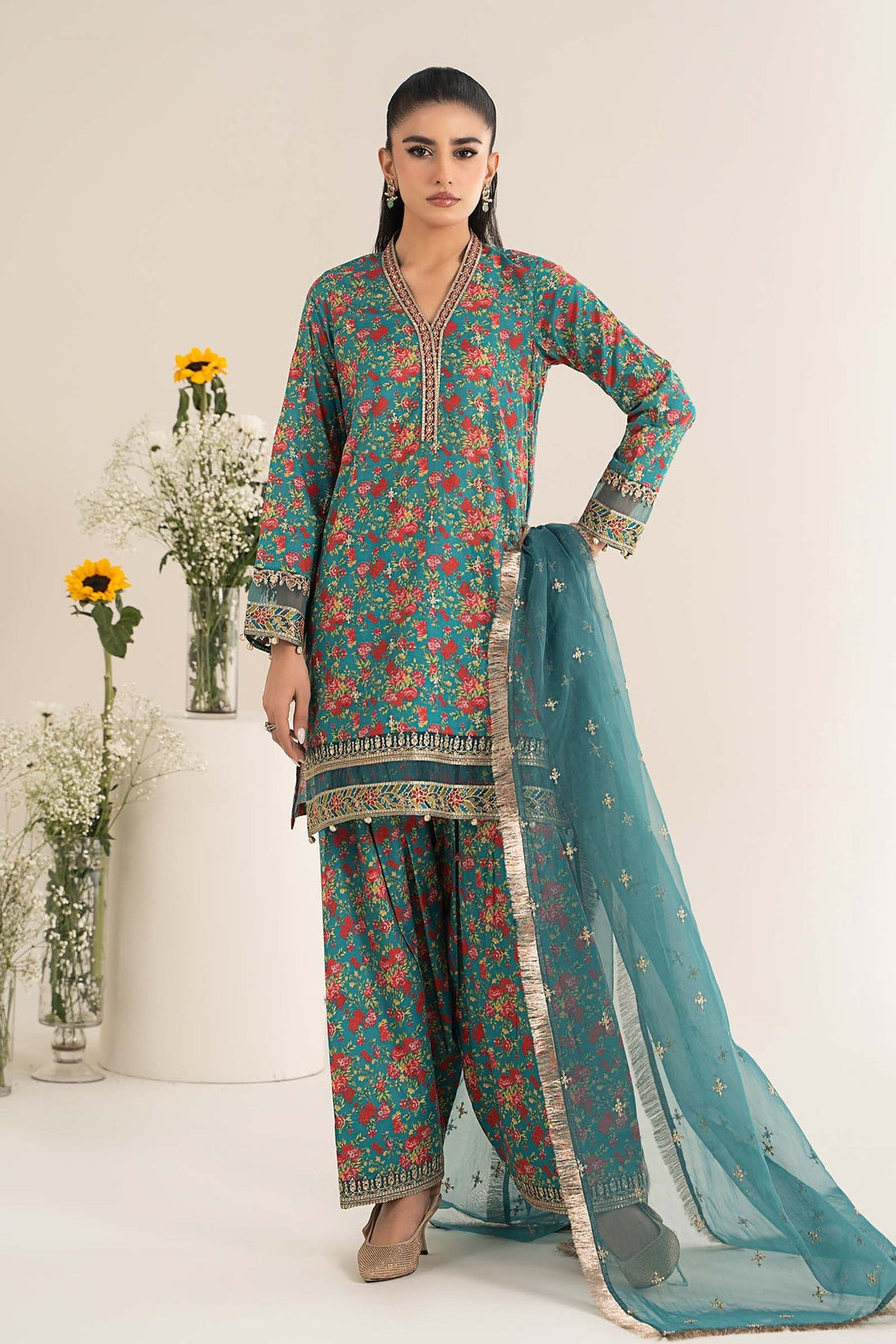 Maria B | Casual Pret 25 | DW-EF25-09 - Ladies Clothes -  Libasekhas