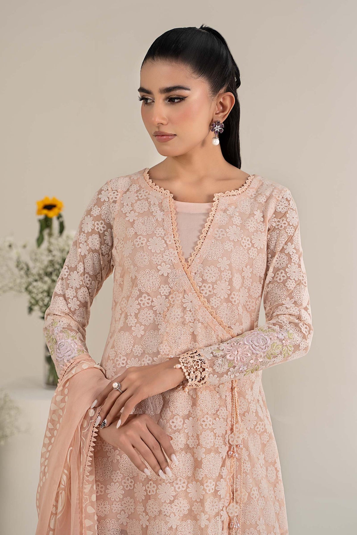 Maria B | Casual Pret 25 | DW-EF25-100 - by - Libasekhas UK - Registered Vendor of : Maria B - 100% Original Designer Dresss