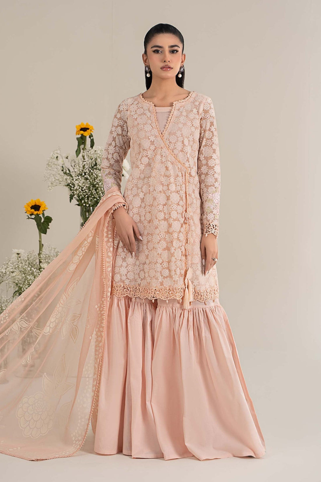 Maria B | Casual Pret 25 | DW-EF25-100 - by - Libasekhas UK - Registered Vendor of : Maria B - 100% Original Designer Dresss