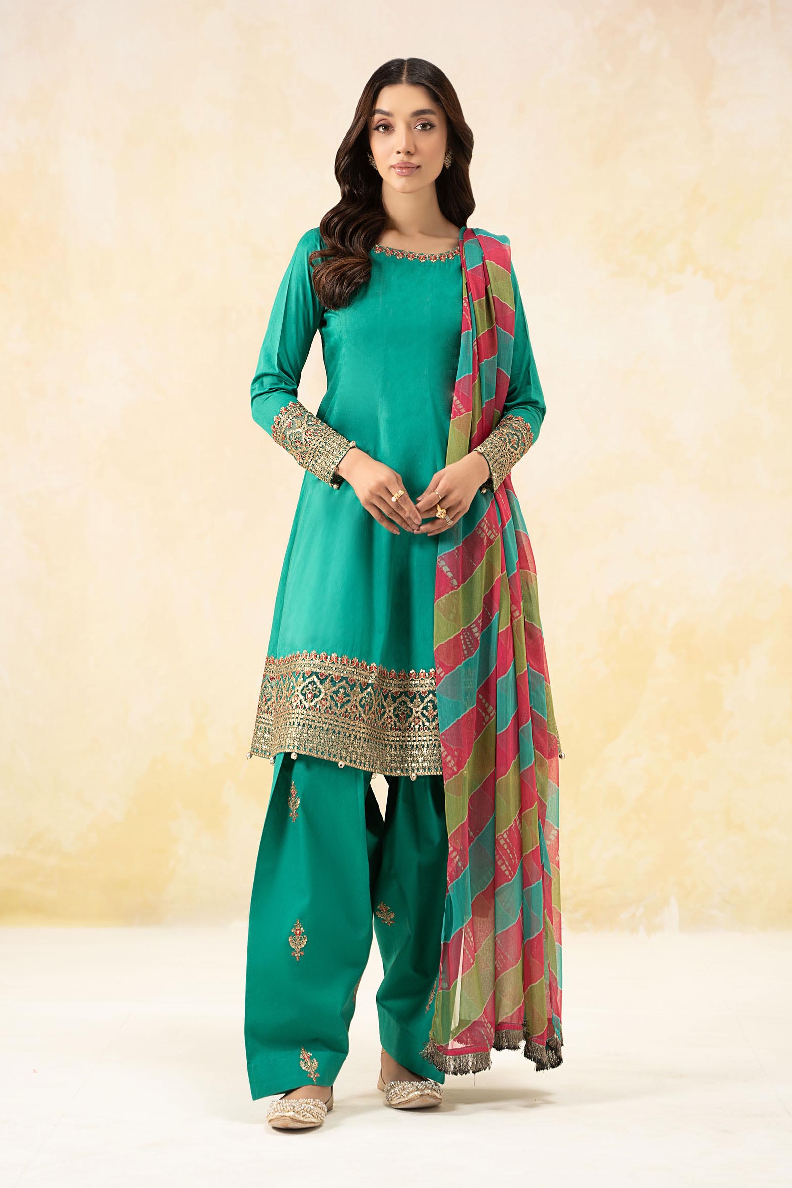 Maira B | Ready to Wear | DW-EF25-10 - by - Libasekhas UK - Registered Vendor of : Maria B - 100% Original Designer Dresss