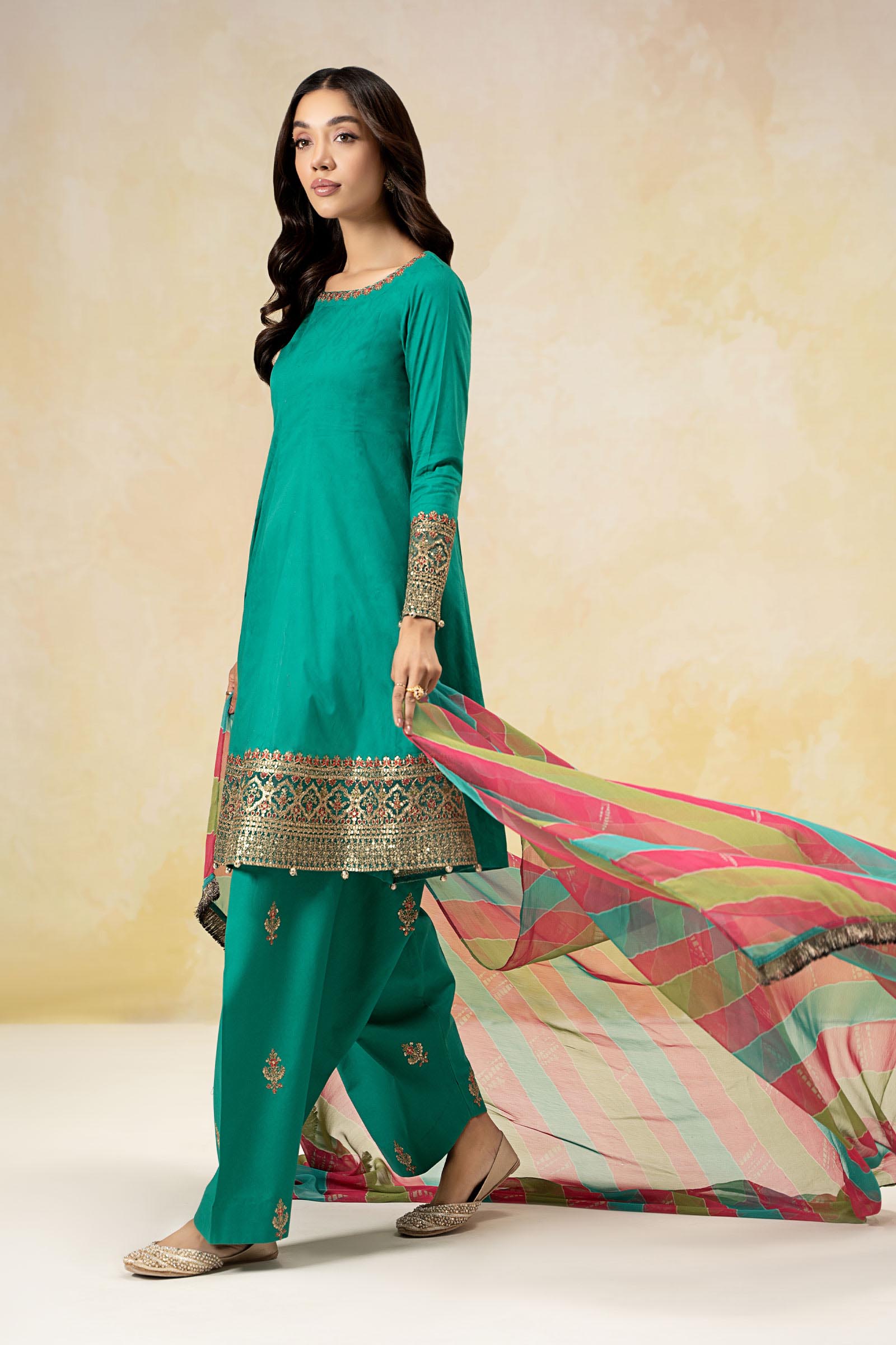 Maira B | Ready to Wear | DW-EF25-10 - by - Libasekhas UK - Registered Vendor of : Maria B - 100% Original Designer Dresss