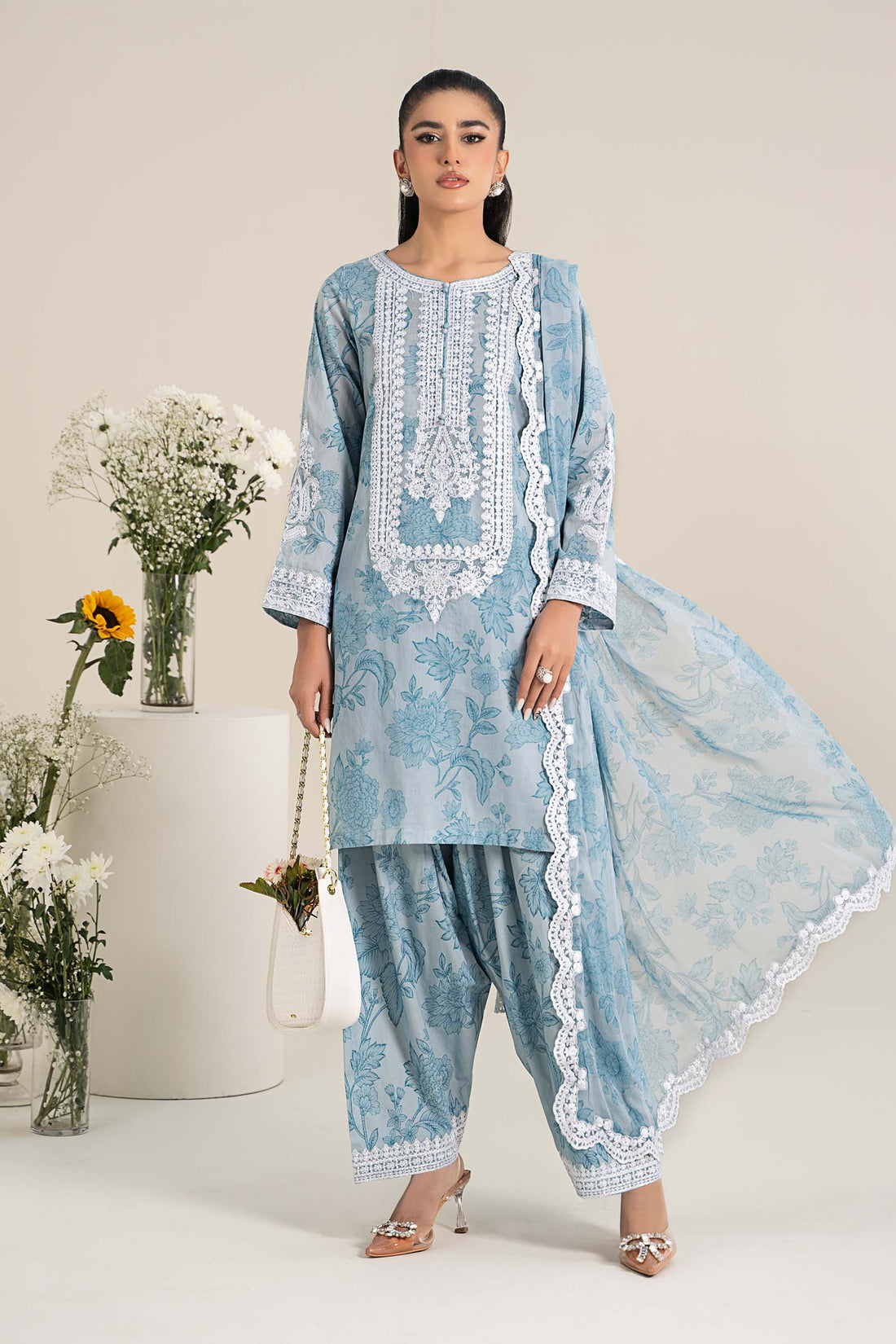 Maira B | Ready to Wear | DW-EF25-124 - by - Libasekhas UK - Registered Vendor of : Maria B - 100% Original Designer Dresss