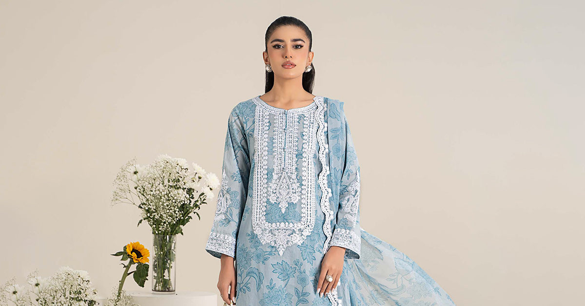 Maira B | Ready to Wear | DW-EF25-124 - by - Libasekhas UK - Registered Vendor of : Maria B - 100% Original Designer Dresss