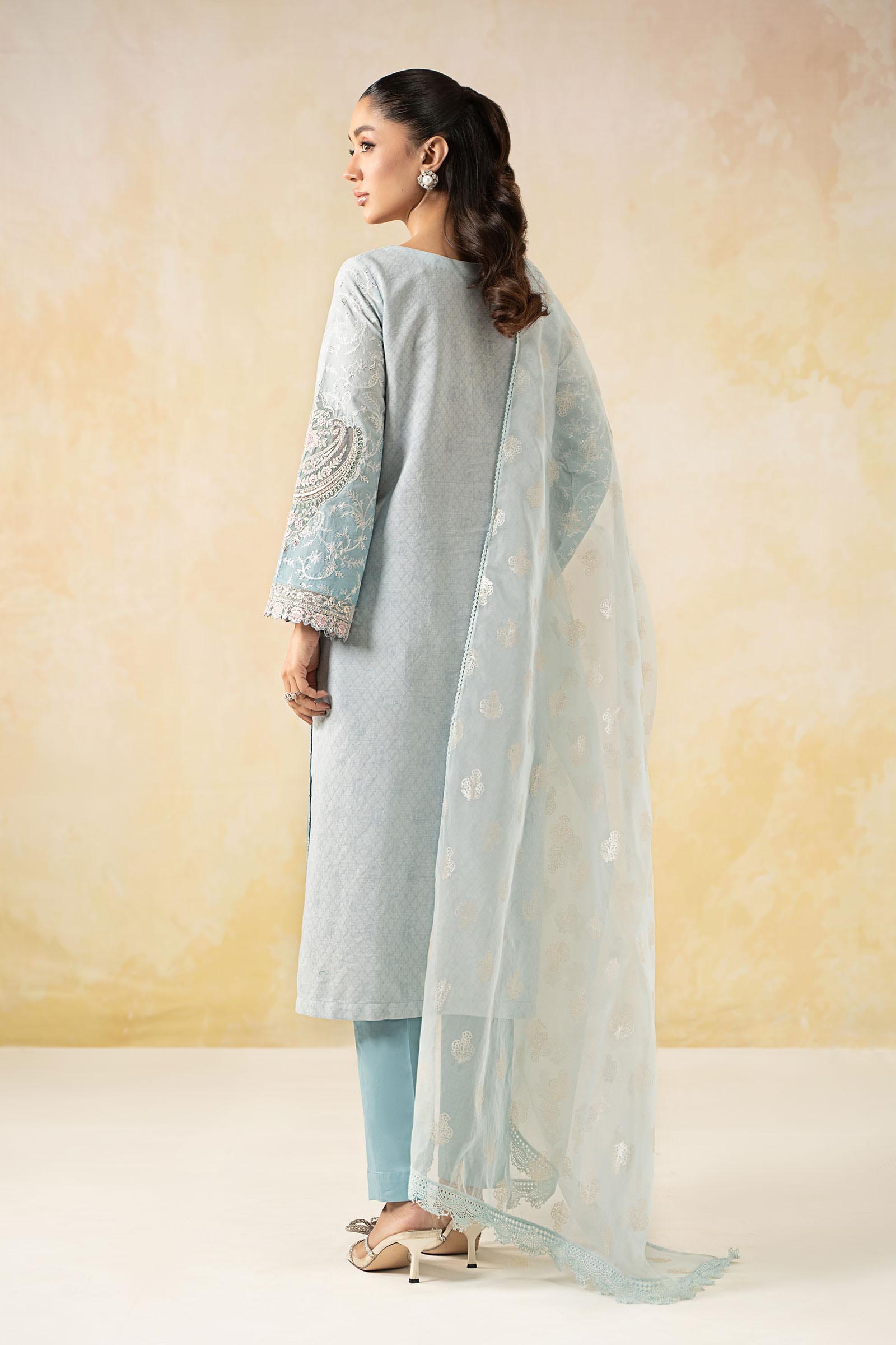 Maira B | Ready to Wear | DW-EF25-13 - by - Libasekhas UK - Registered Vendor of : Maria B - 100% Original Designer Dresss