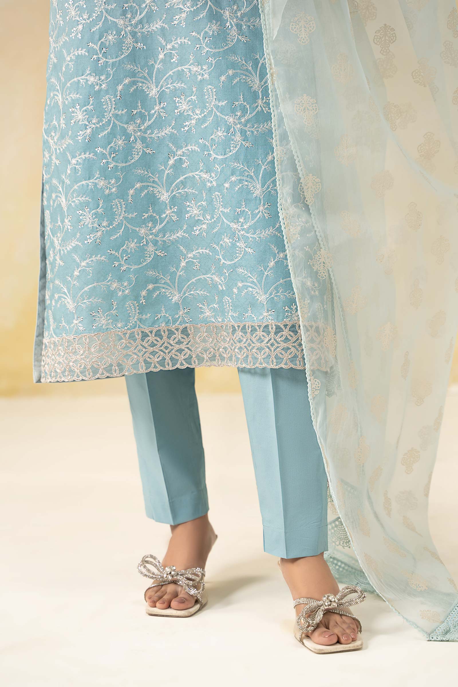 Maira B | Ready to Wear | DW-EF25-13 - by - Libasekhas UK - Registered Vendor of : Maria B - 100% Original Designer Dresss
