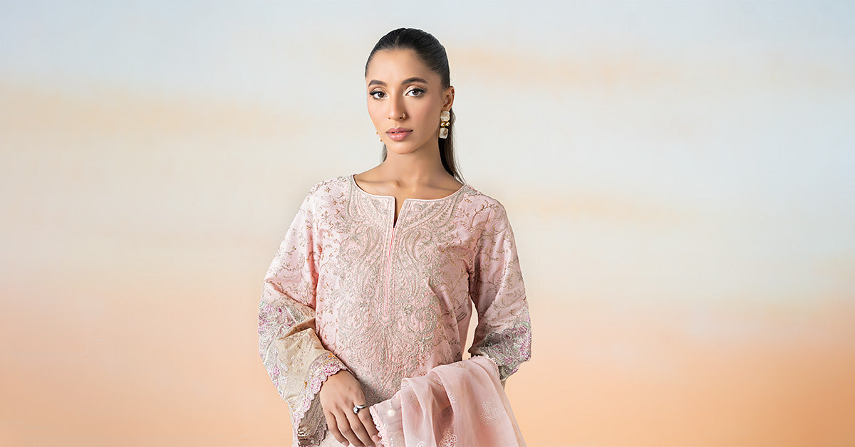 Maira B | Ready to Wear | DW-EF25-13 - by - Libasekhas UK - Registered Vendor of : Maria B - 100% Original Designer Dresss