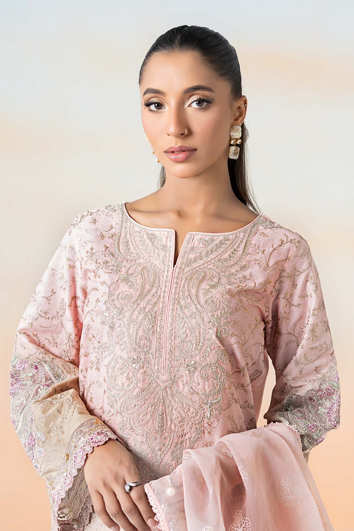 Maria B | Casual Pret 25 | DW-EF25-13 - by - Libasekhas UK - Registered Vendor of : Maria B - 100% Original Designer Dresss