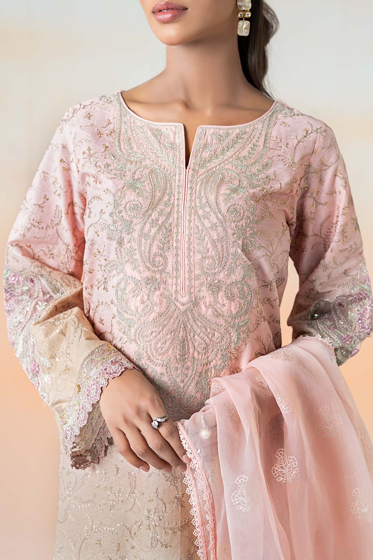 Maria B | Casual Pret 25 | DW-EF25-13 - by - Libasekhas UK - Registered Vendor of : Maria B - 100% Original Designer Dresss
