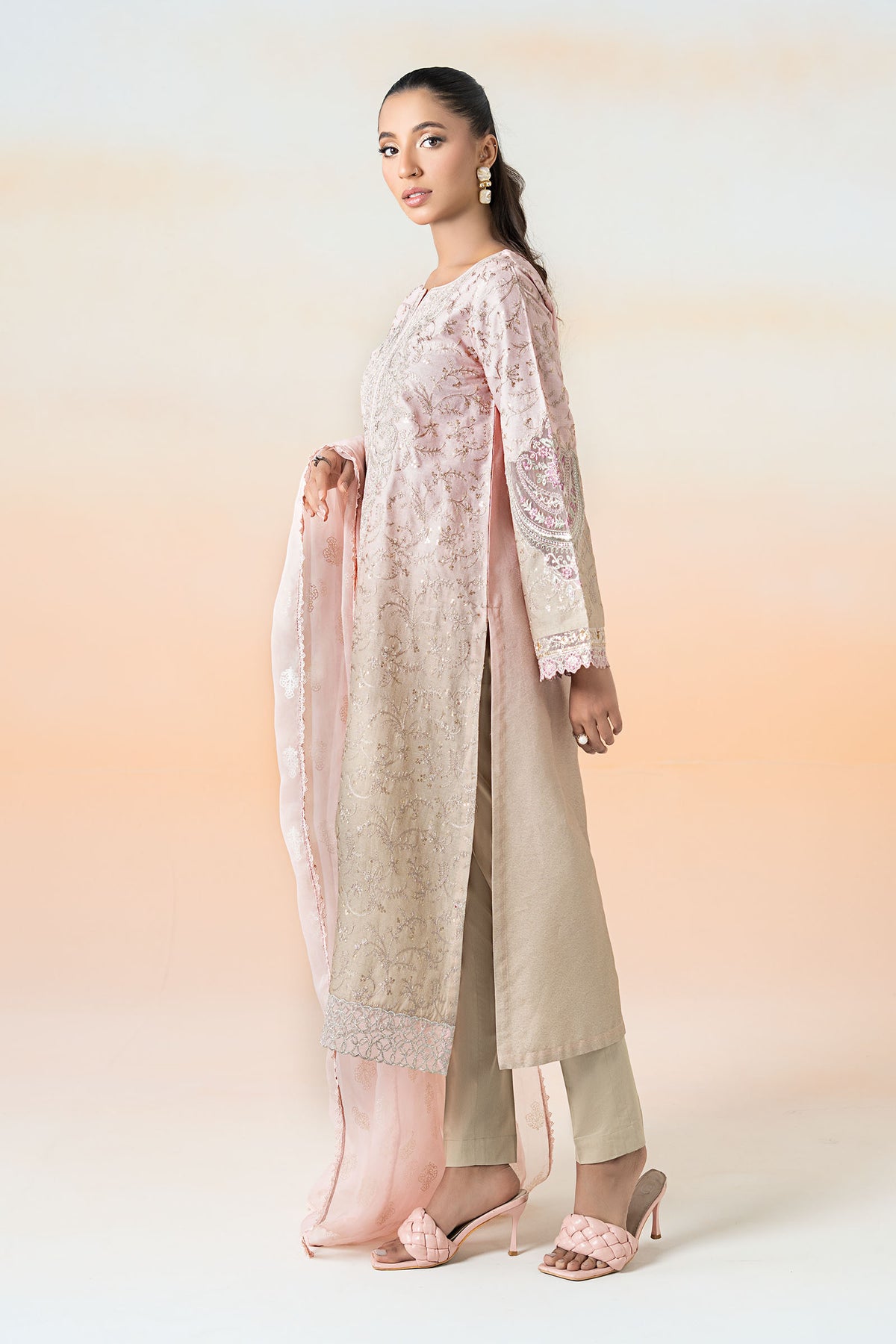 Maria B | Casual Pret 25 | DW-EF25-13 - by - Libasekhas UK - Registered Vendor of : Maria B - 100% Original Designer Dresss