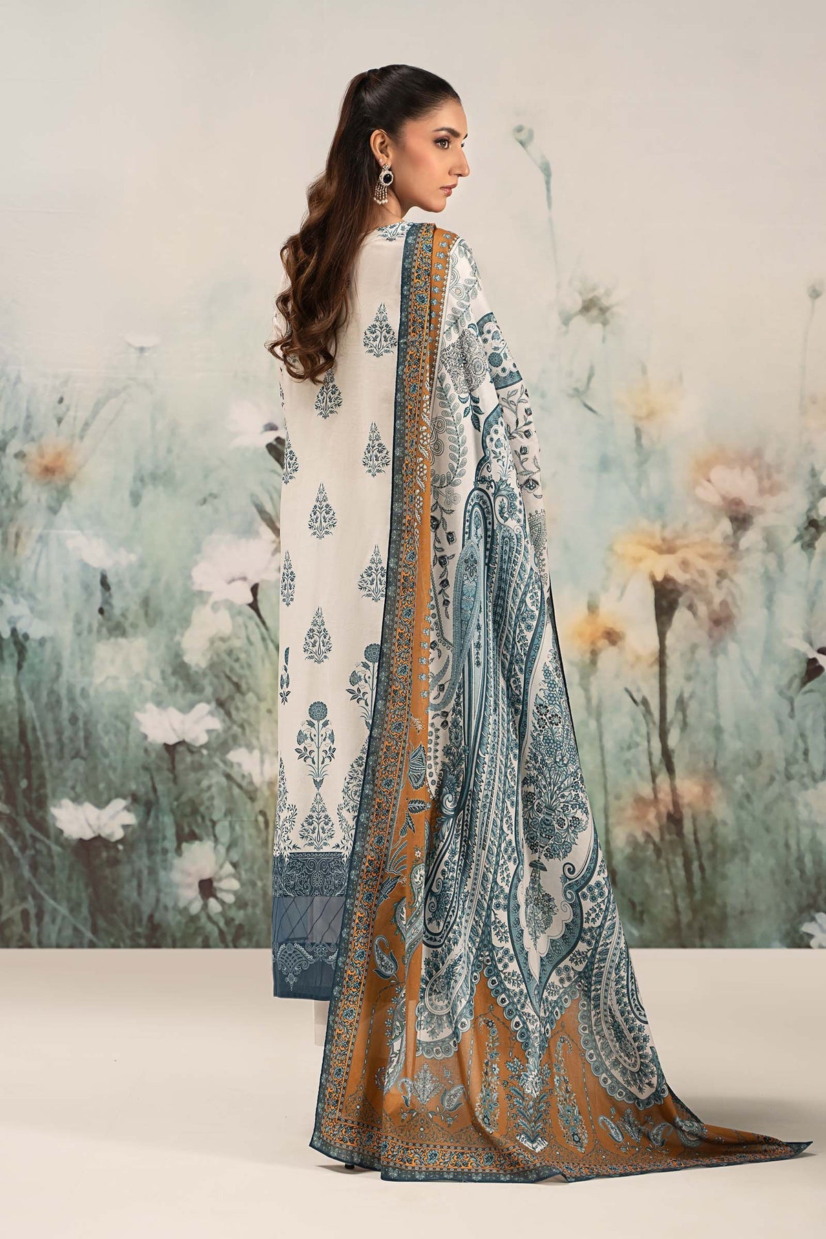 Maria B | Casual Pret 25 | DW-EF25-14 - by - Libasekhas UK - Registered Vendor of : Maria B - 100% Original Designer Dresss