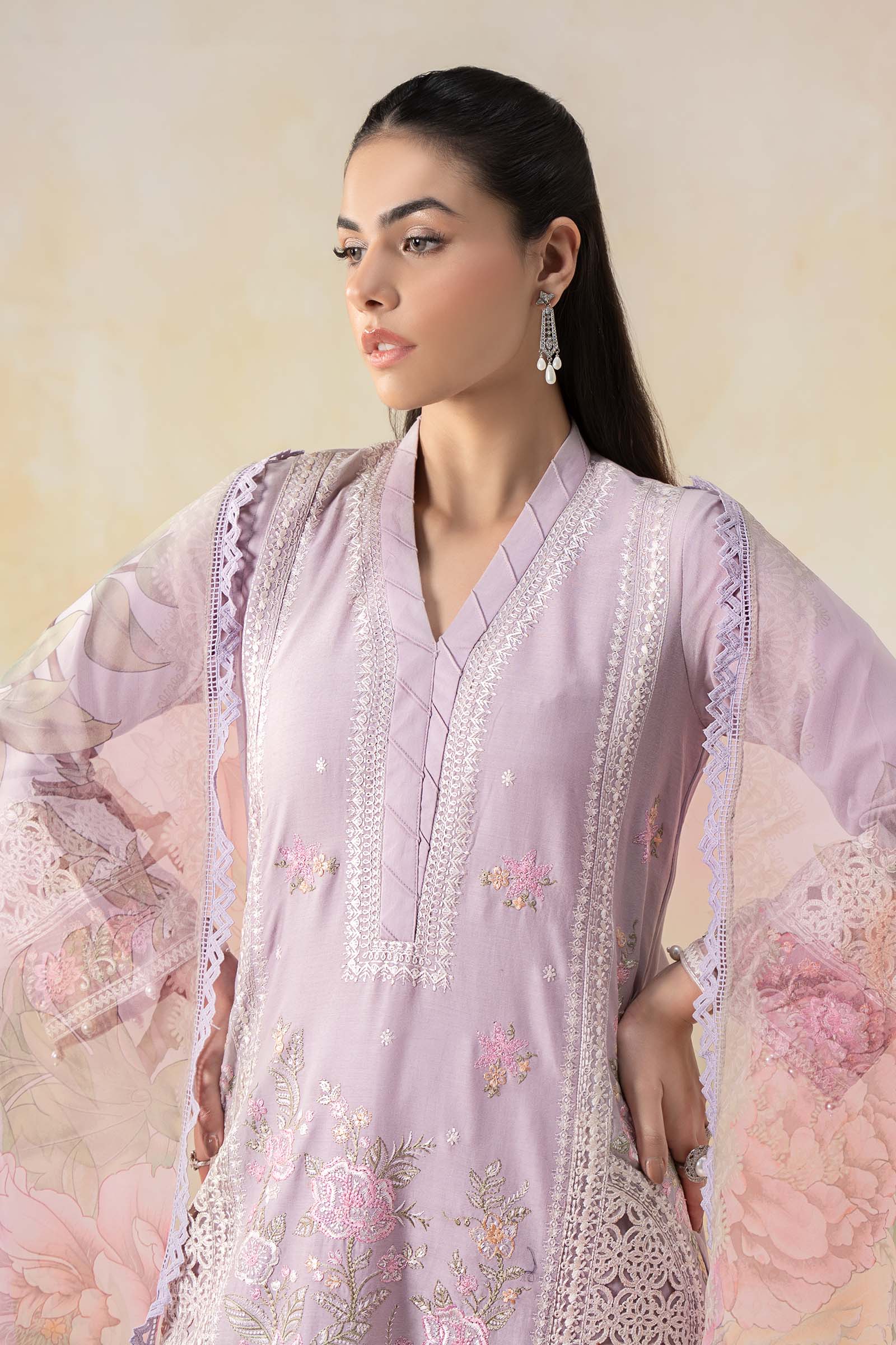 Maira B | Ready to Wear | DW-EF25-151 - by - Libasekhas UK - Registered Vendor of : Maria B - 100% Original Designer Dresss