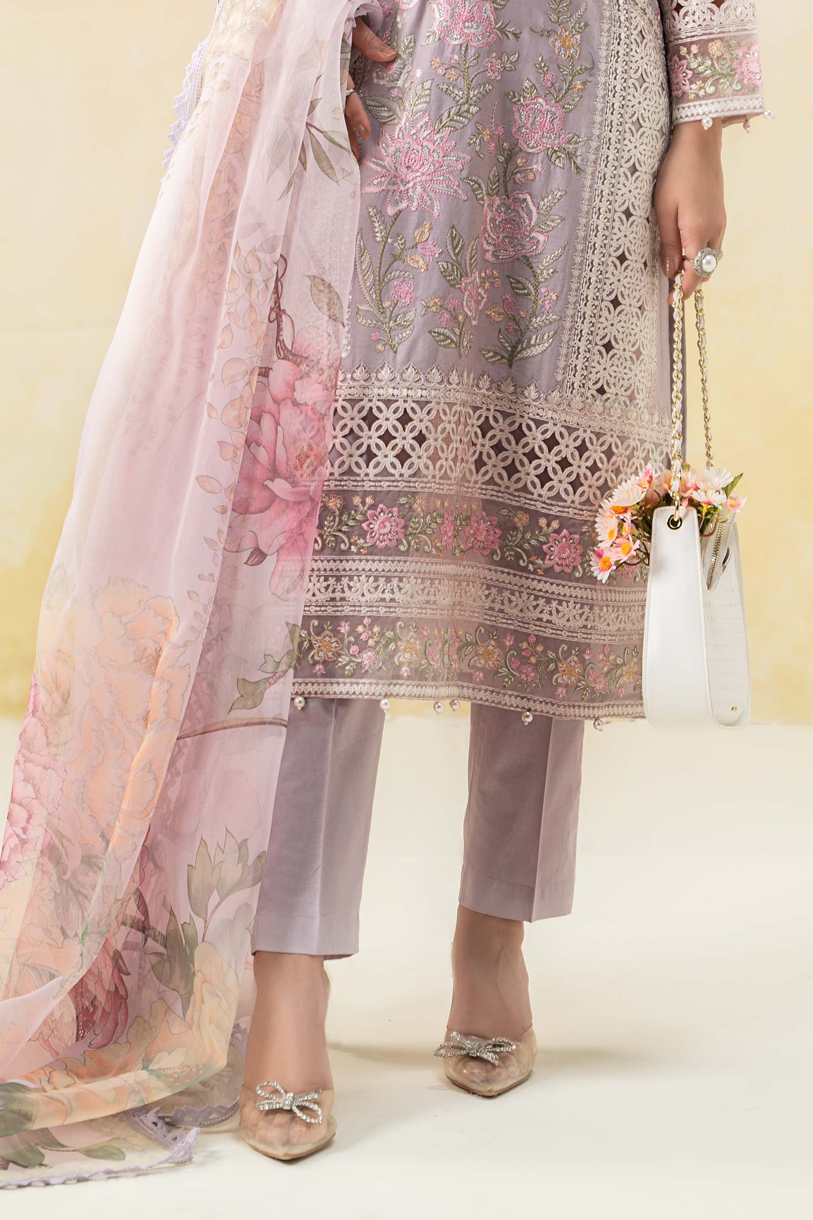 Maira B | Ready to Wear | DW-EF25-151 - by - Libasekhas UK - Registered Vendor of : Maria B - 100% Original Designer Dresss