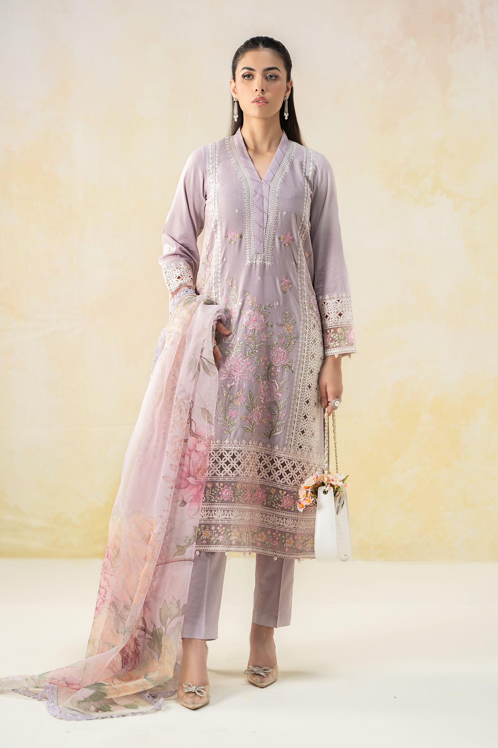 Maira B | Ready to Wear | DW-EF25-151 - by - Libasekhas UK - Registered Vendor of : Maria B - 100% Original Designer Dresss