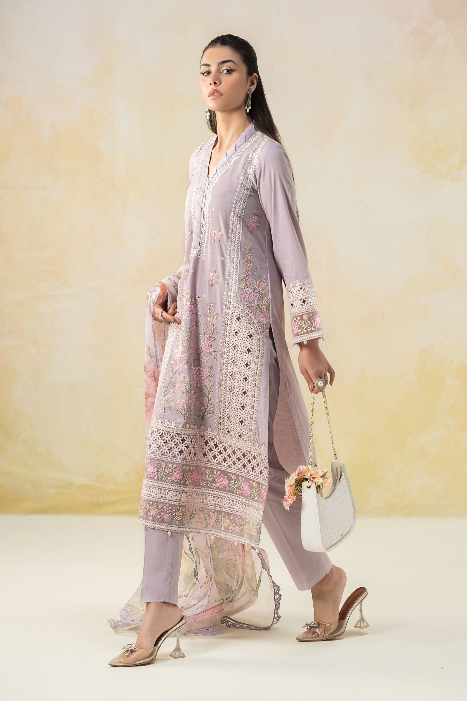 Maira B | Ready to Wear | DW-EF25-151 - by - Libasekhas UK - Registered Vendor of : Maria B - 100% Original Designer Dresss