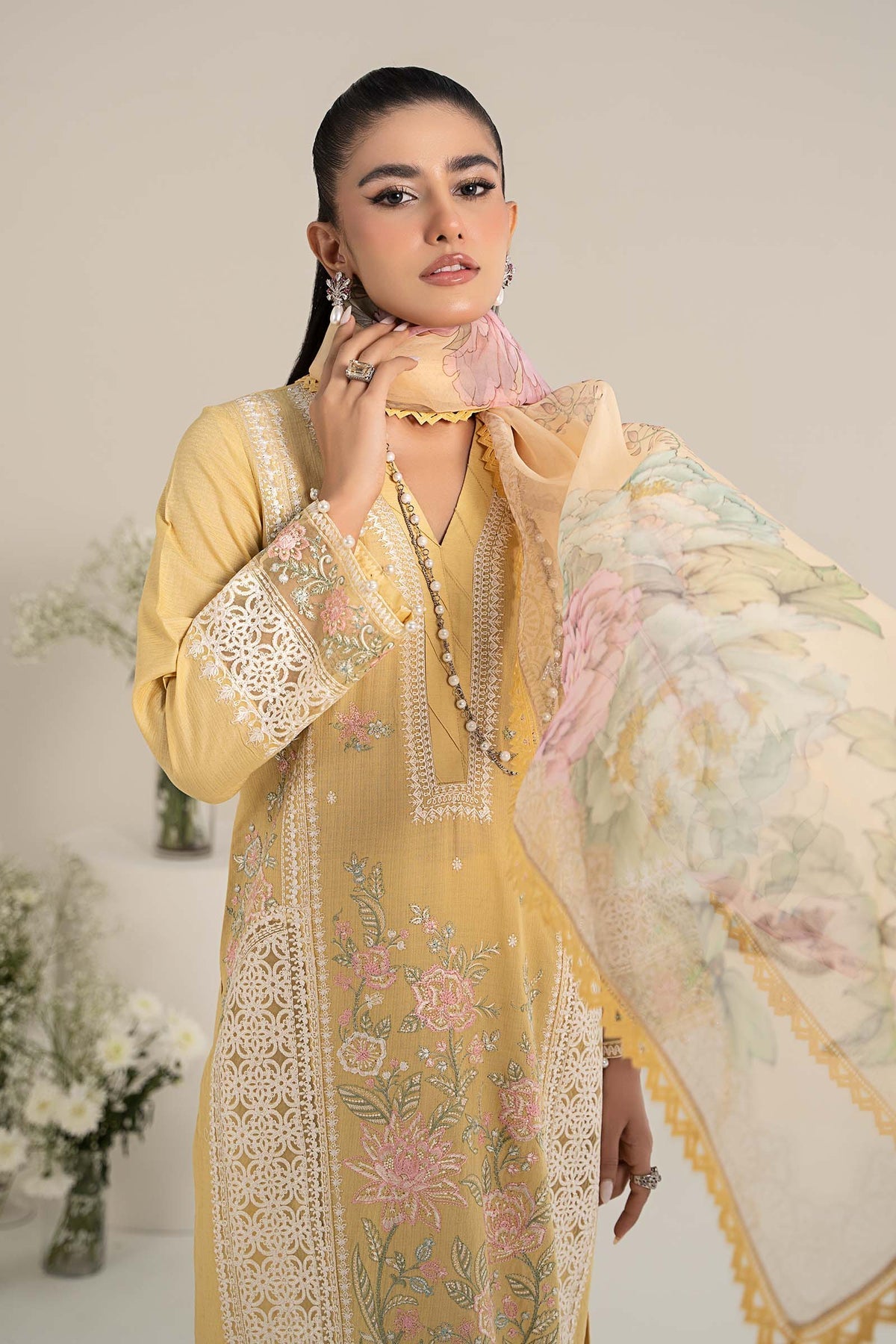 Maria B | Casual Pret 25 | DW-EF25-151 - by - Libasekhas UK - Registered Vendor of : Maria B - 100% Original Designer Dresss