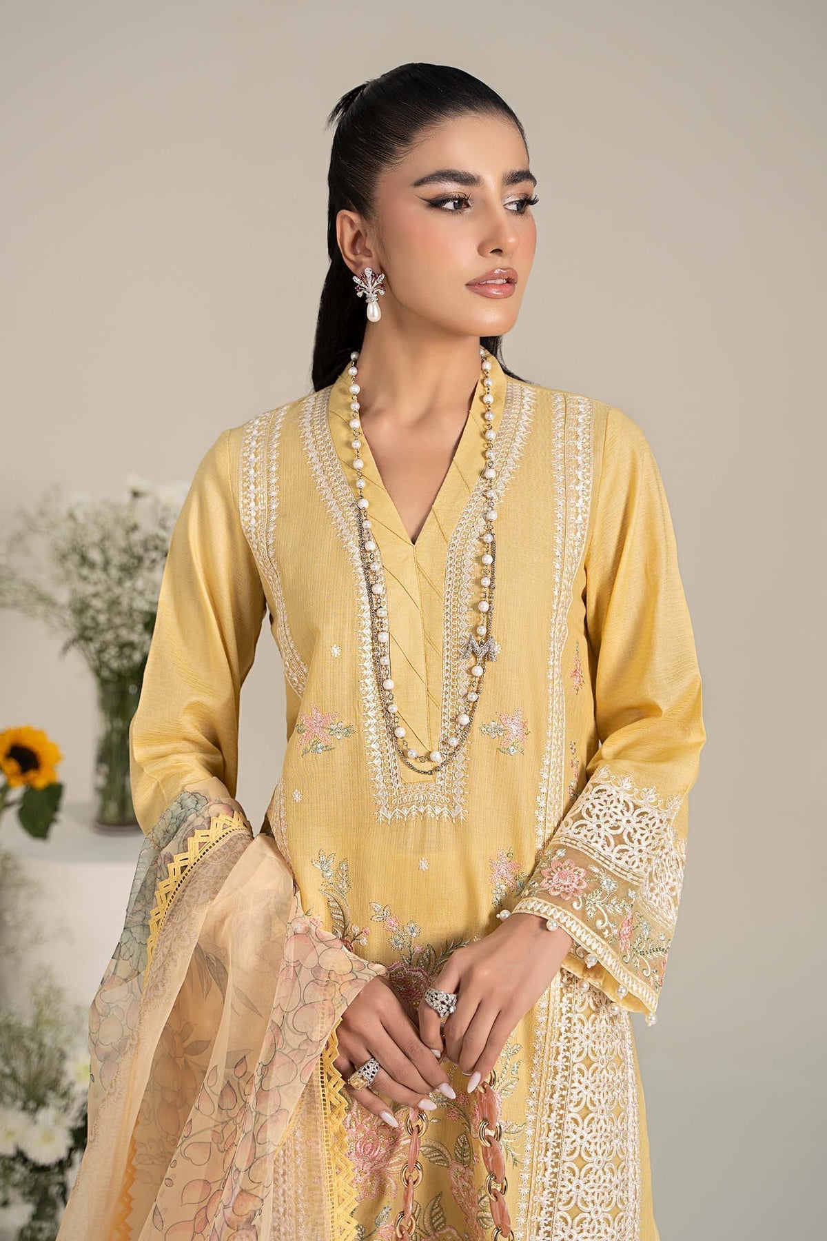Maria B | Casual Pret 25 | DW-EF25-151 - by - Libasekhas UK - Registered Vendor of : Maria B - 100% Original Designer Dresss