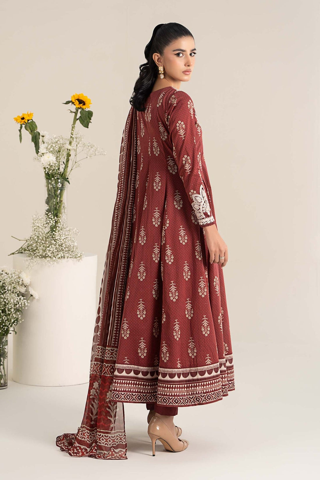 Maria B | Casual Pret 25 | DW-EF25-22 - by - Libasekhas UK - Registered Vendor of : Maria B - 100% Original Designer Dresss