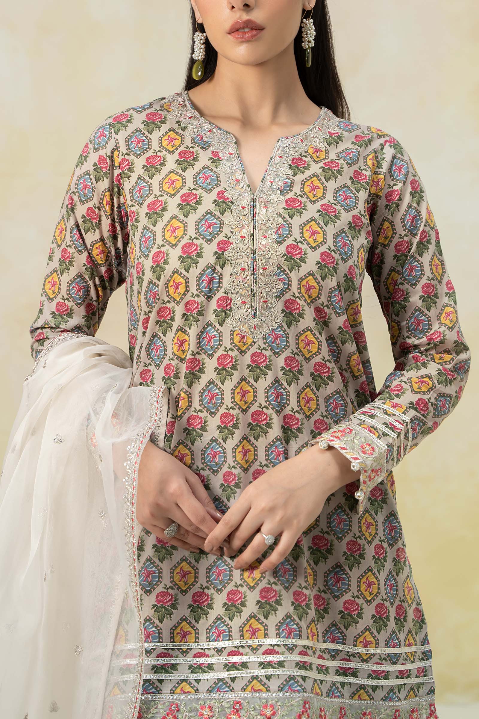 Maira B | Ready to Wear | DW-EF25-25 - by - Libasekhas UK - Registered Vendor of : Maria B - 100% Original Designer Dresss