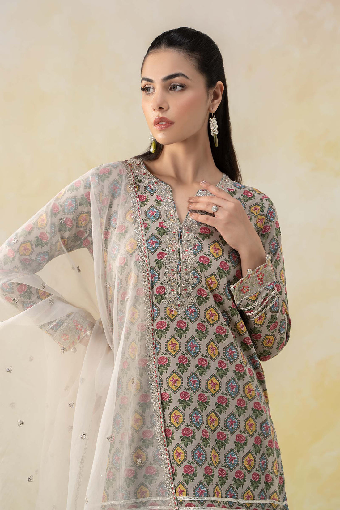 Maira B | Ready to Wear | DW-EF25-25 - by - Libasekhas UK - Registered Vendor of : Maria B - 100% Original Designer Dresss