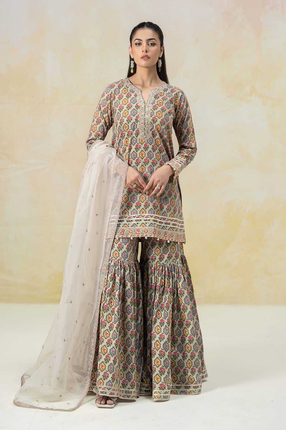 Maira B | Ready to Wear | DW-EF25-25 - by - Libasekhas UK - Registered Vendor of : Maria B - 100% Original Designer Dresss