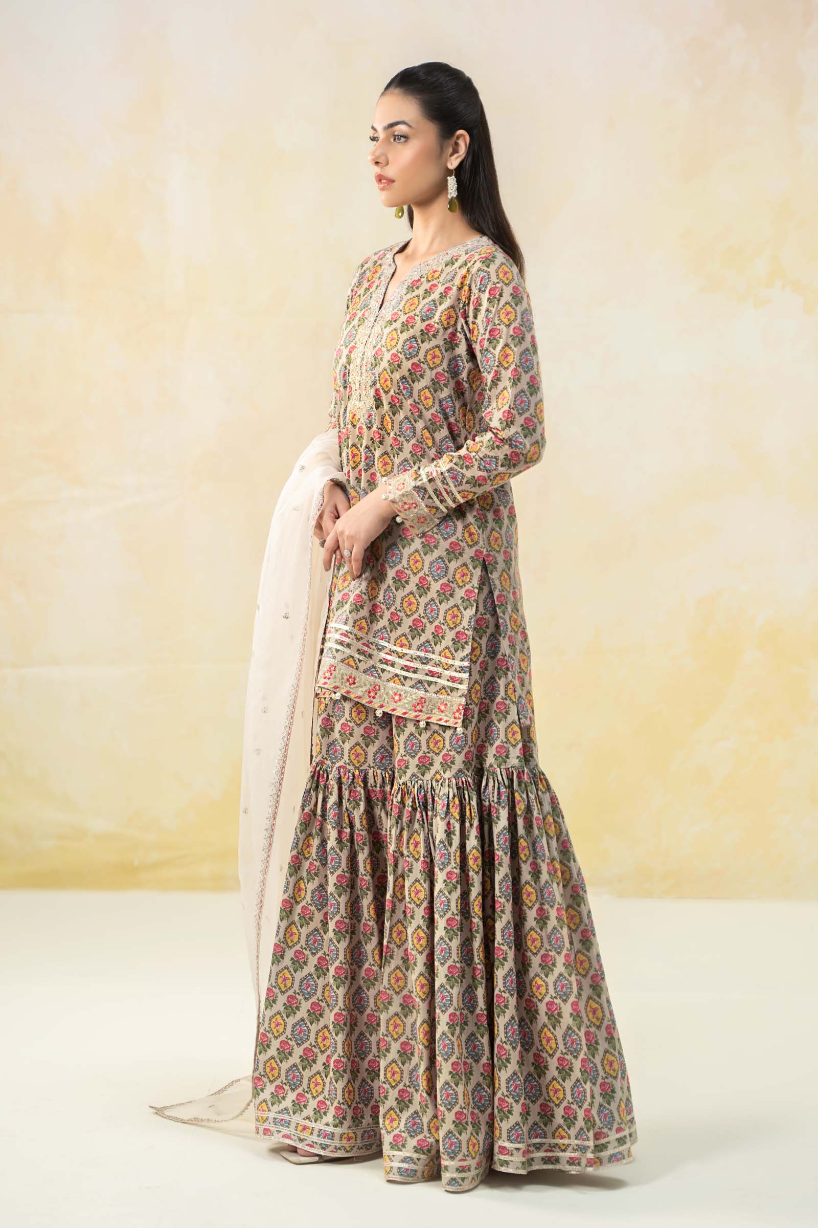 Maira B | Ready to Wear | DW-EF25-25 - by - Libasekhas UK - Registered Vendor of : Maria B - 100% Original Designer Dresss