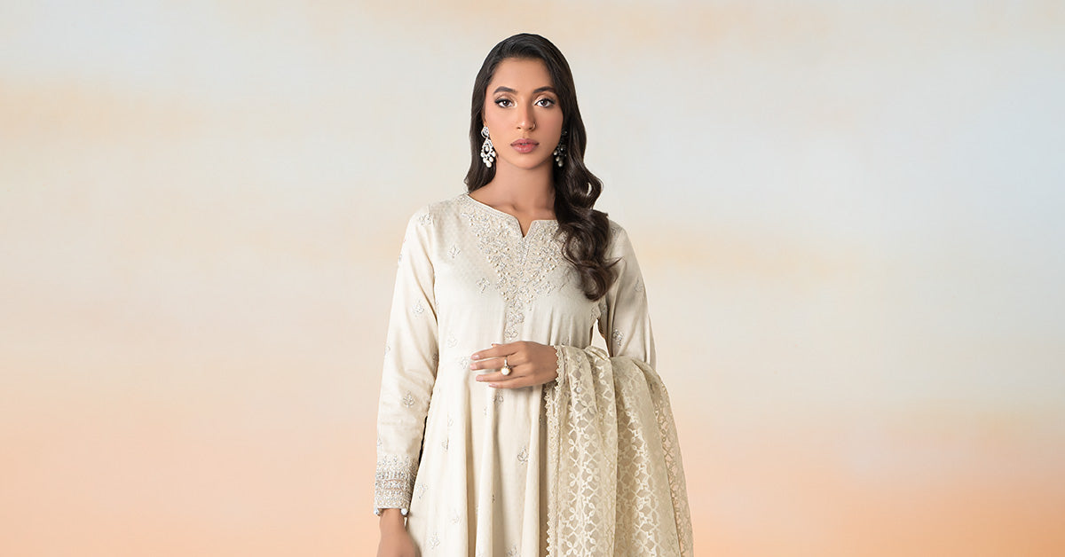 Maira B | Ready to Wear | DW-EF25-30 - by - Libasekhas UK - Registered Vendor of : Maria B - 100% Original Designer Dresss