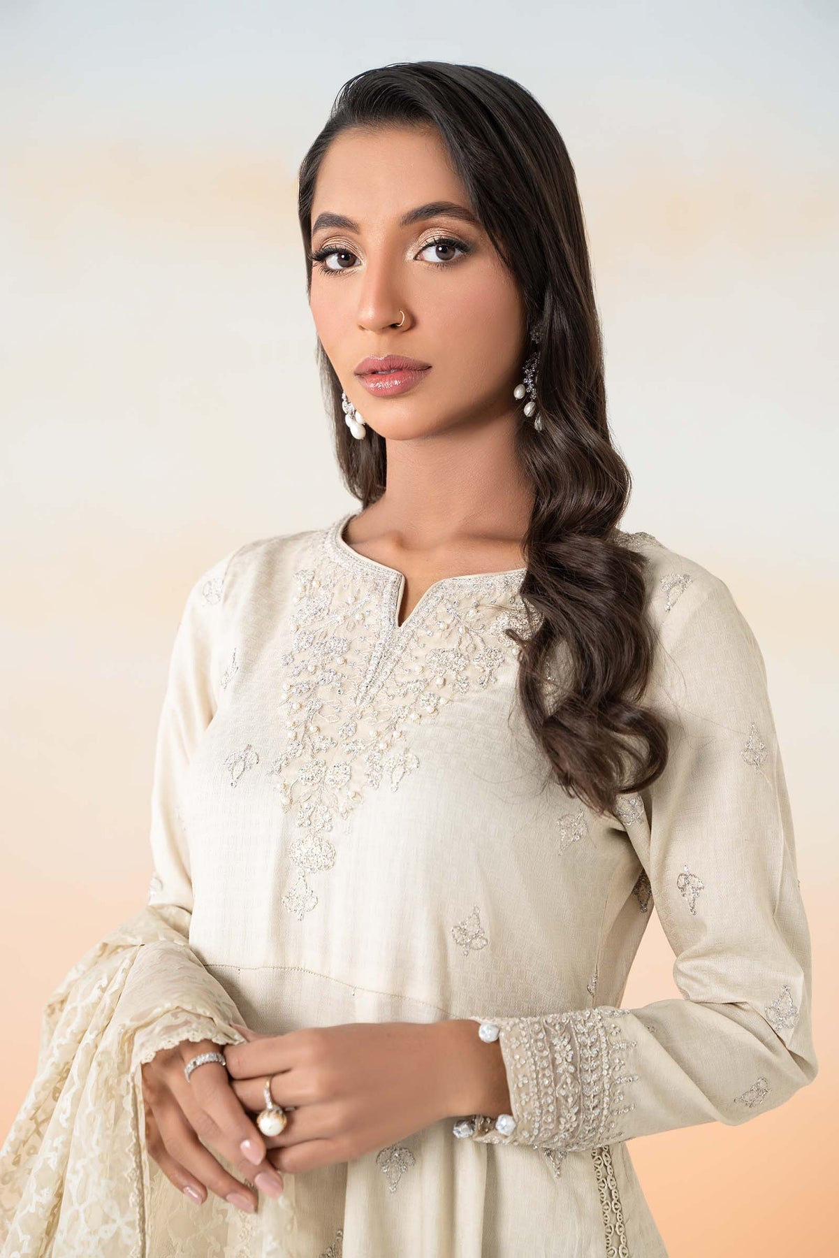Maria B | Casual Pret 25 | DW-EF25-30 - by - Libasekhas UK - Registered Vendor of : Maria B - 100% Original Designer Dresss