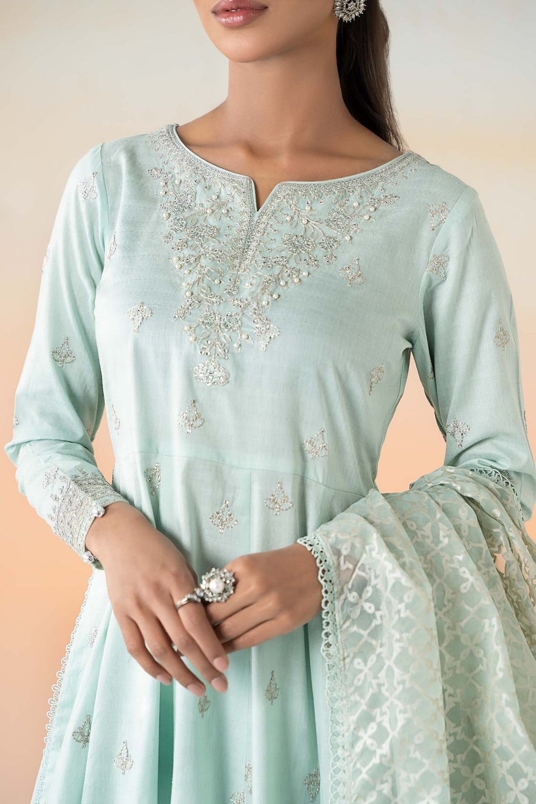 Maria B | Casual Pret 25 | DW-EF25-30 - by - Libasekhas UK - Registered Vendor of : Maria B - 100% Original Designer Dresss