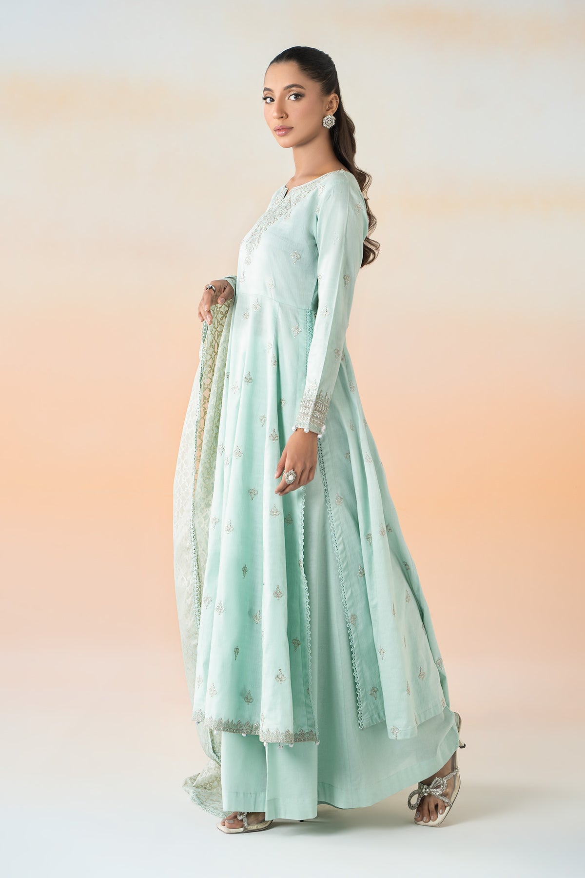 Maria B | Casual Pret 25 | DW-EF25-30 - by - Libasekhas UK - Registered Vendor of : Maria B - 100% Original Designer Dresss