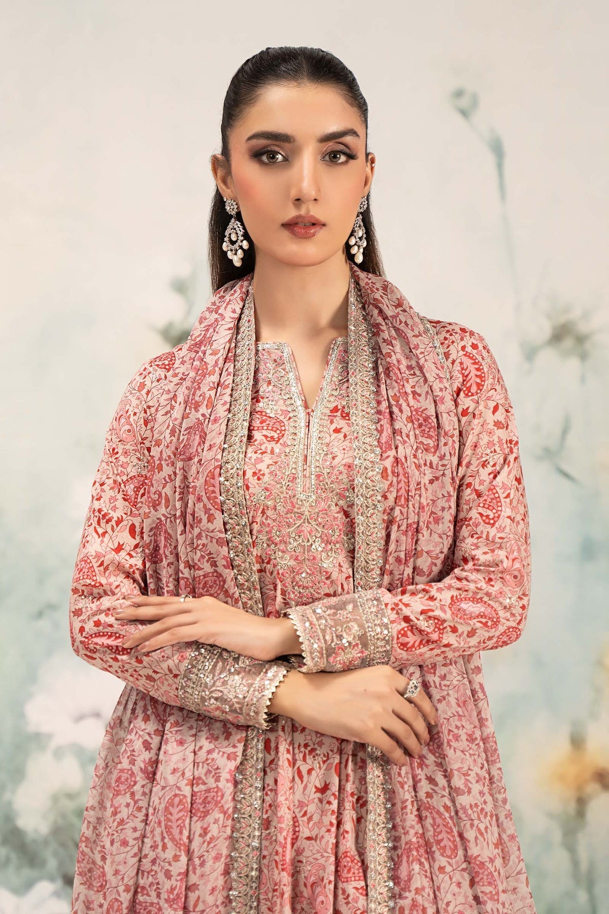 Maria B | Casual Pret 25 | DW-EF25-31 - by - Libasekhas UK - Registered Vendor of : Maria B - 100% Original Designer Dresss