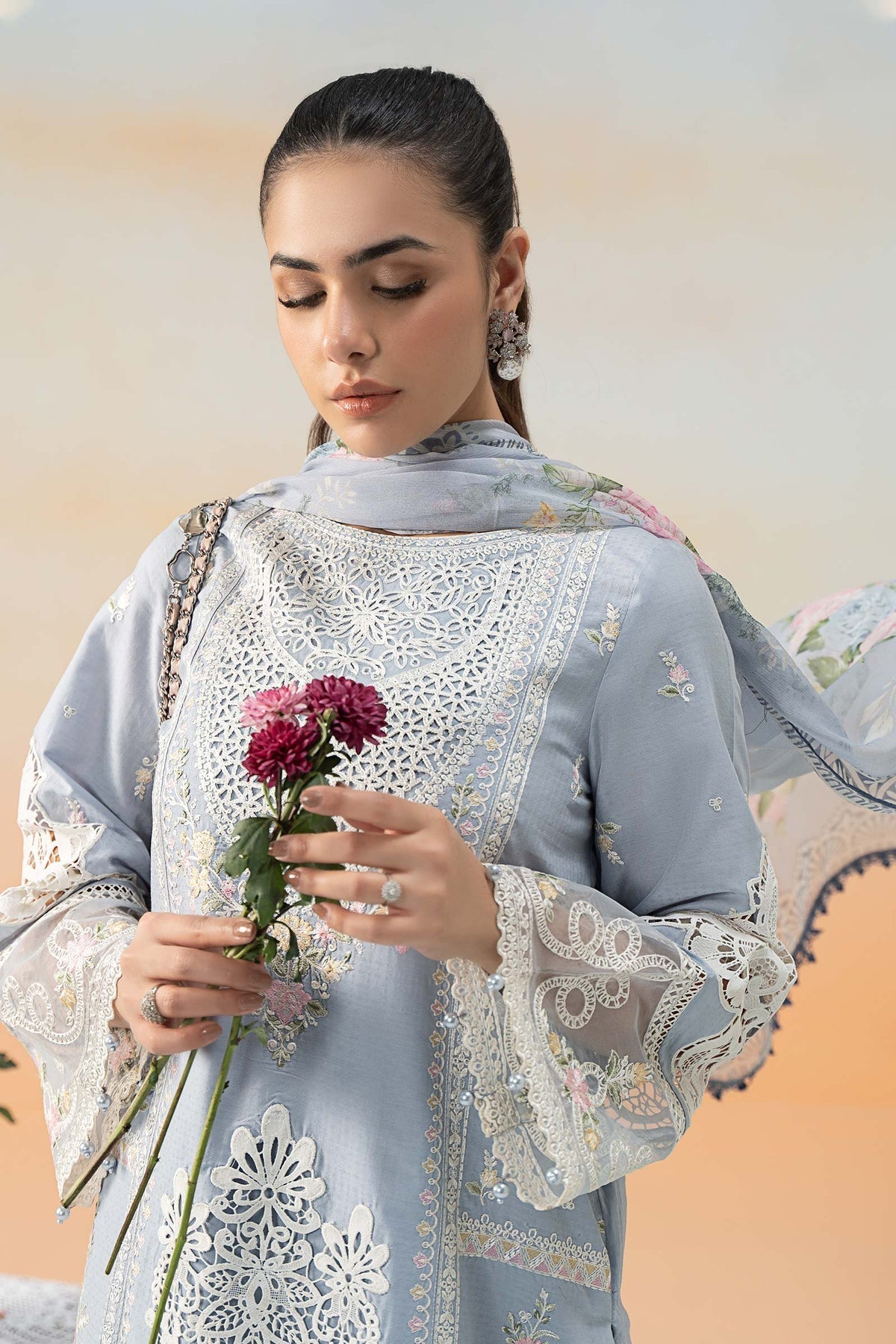 Maria B | Formal Wears | DW-EF25-35 - by - Libasekhas UK - Registered Vendor of : Maria B - 100% Original Designer Dresss