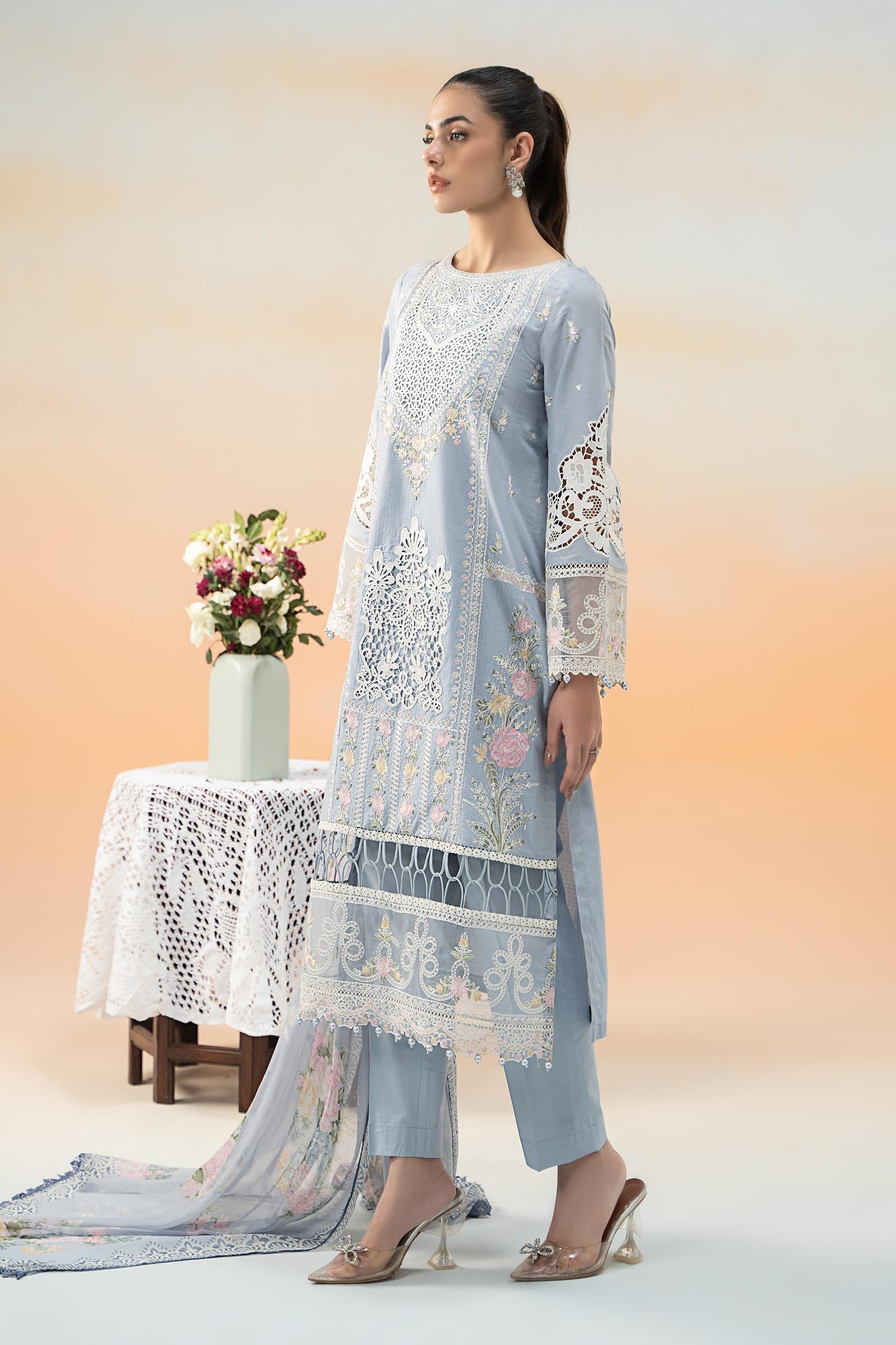 Maira B | Ready to Wear | DW-EF25-35 - by - Libasekhas UK - Registered Vendor of : Maria B - 100% Original Designer Dresss