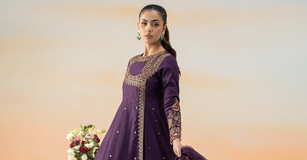 Maira B | Ready to Wear | DW-EF25-40 - by - Libasekhas UK - Registered Vendor of : Maria B - 100% Original Designer Dresss