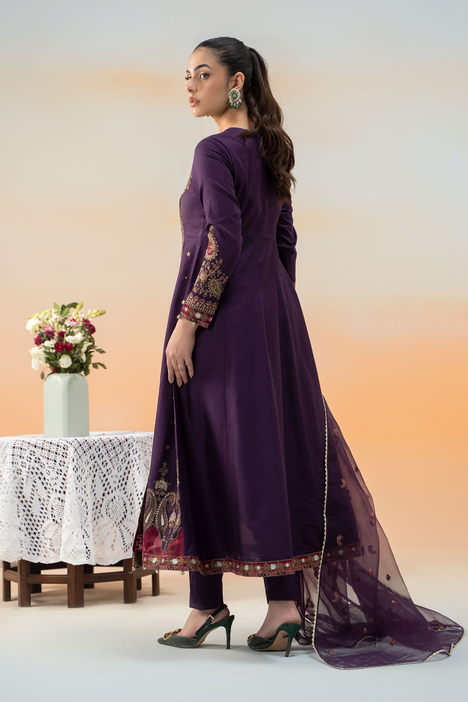 Maira B | Ready to Wear | DW-EF25-40 - by - Libasekhas UK - Registered Vendor of : Maria B - 100% Original Designer Dresss