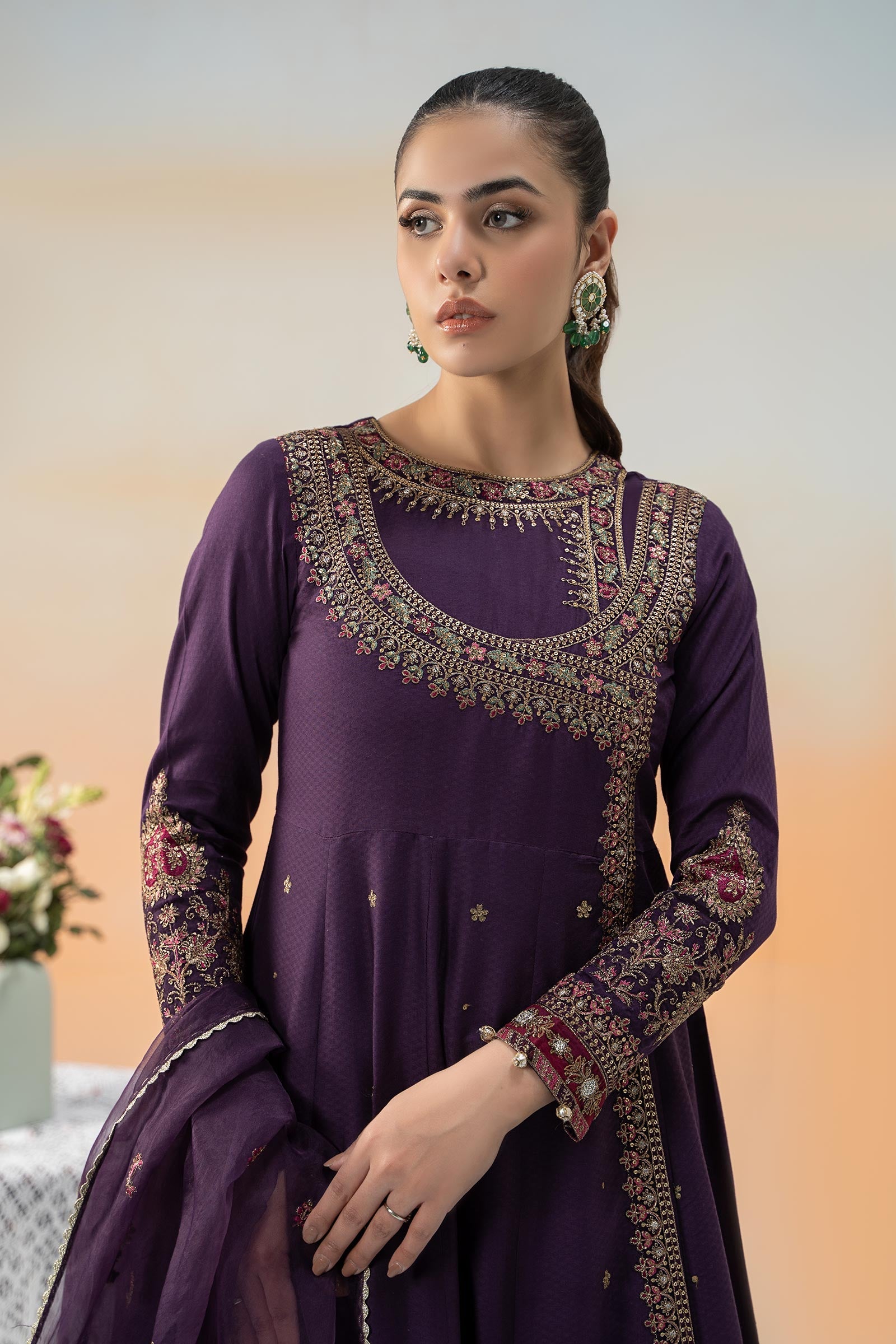 Maira B | Ready to Wear | DW-EF25-40 - by - Libasekhas UK - Registered Vendor of : Maria B - 100% Original Designer Dresss