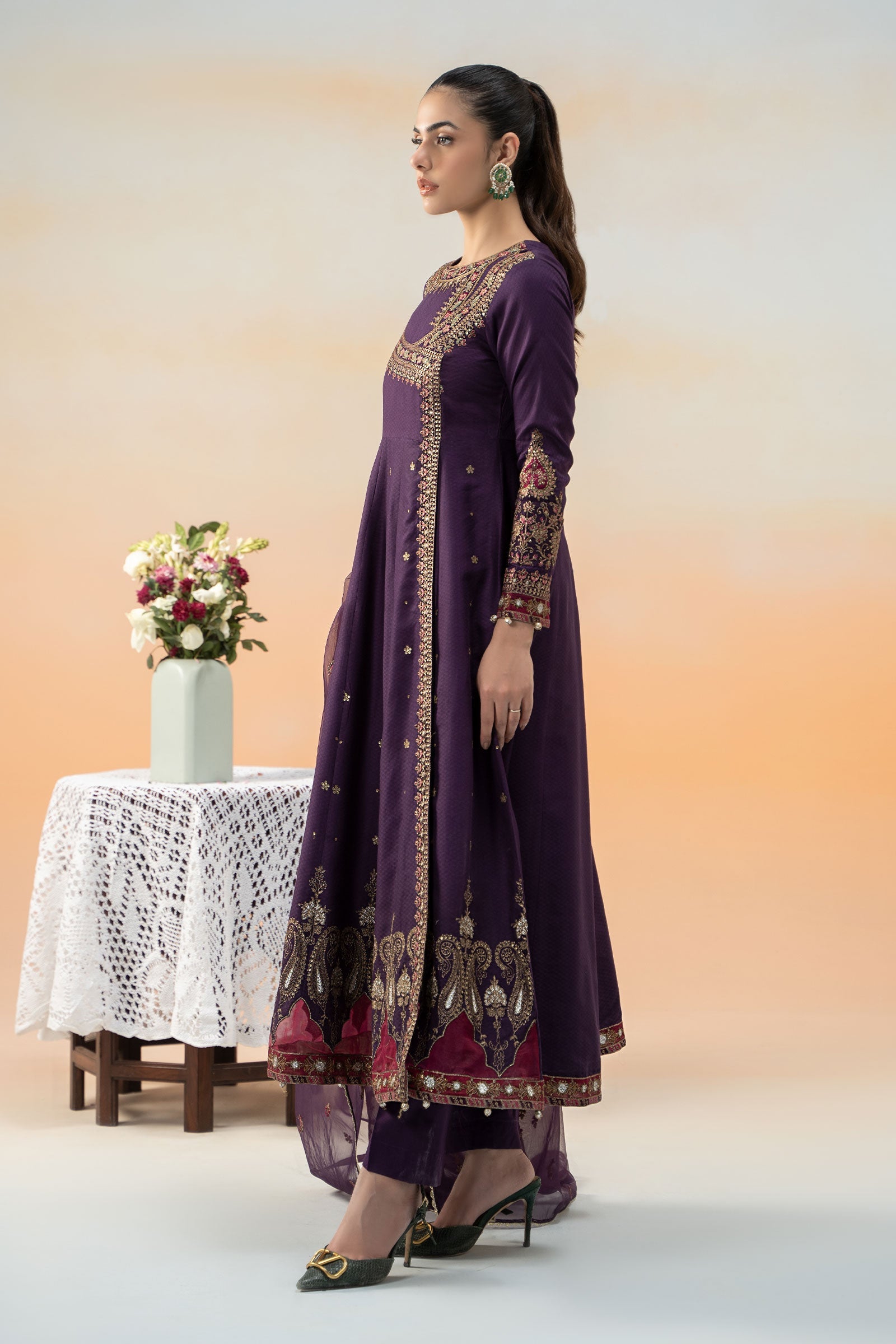 Maira B | Ready to Wear | DW-EF25-40 - by - Libasekhas UK - Registered Vendor of : Maria B - 100% Original Designer Dresss
