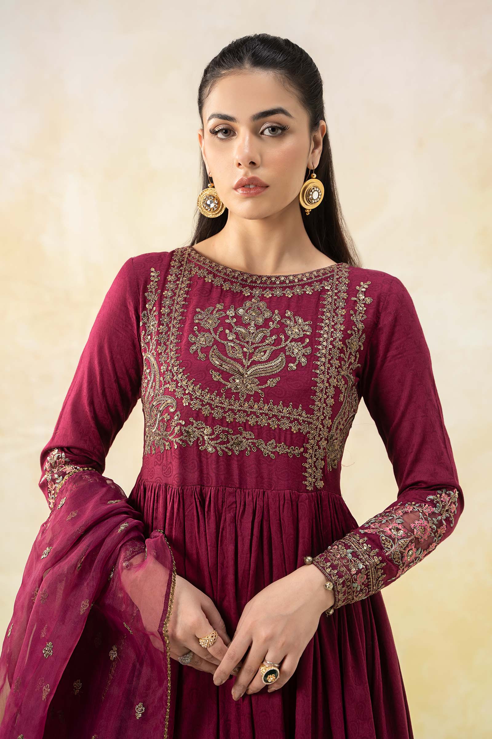 Maira B | Ready to Wear | DW-EF25-43 - by - Libasekhas UK - Registered Vendor of : Maria B - 100% Original Designer Dresss
