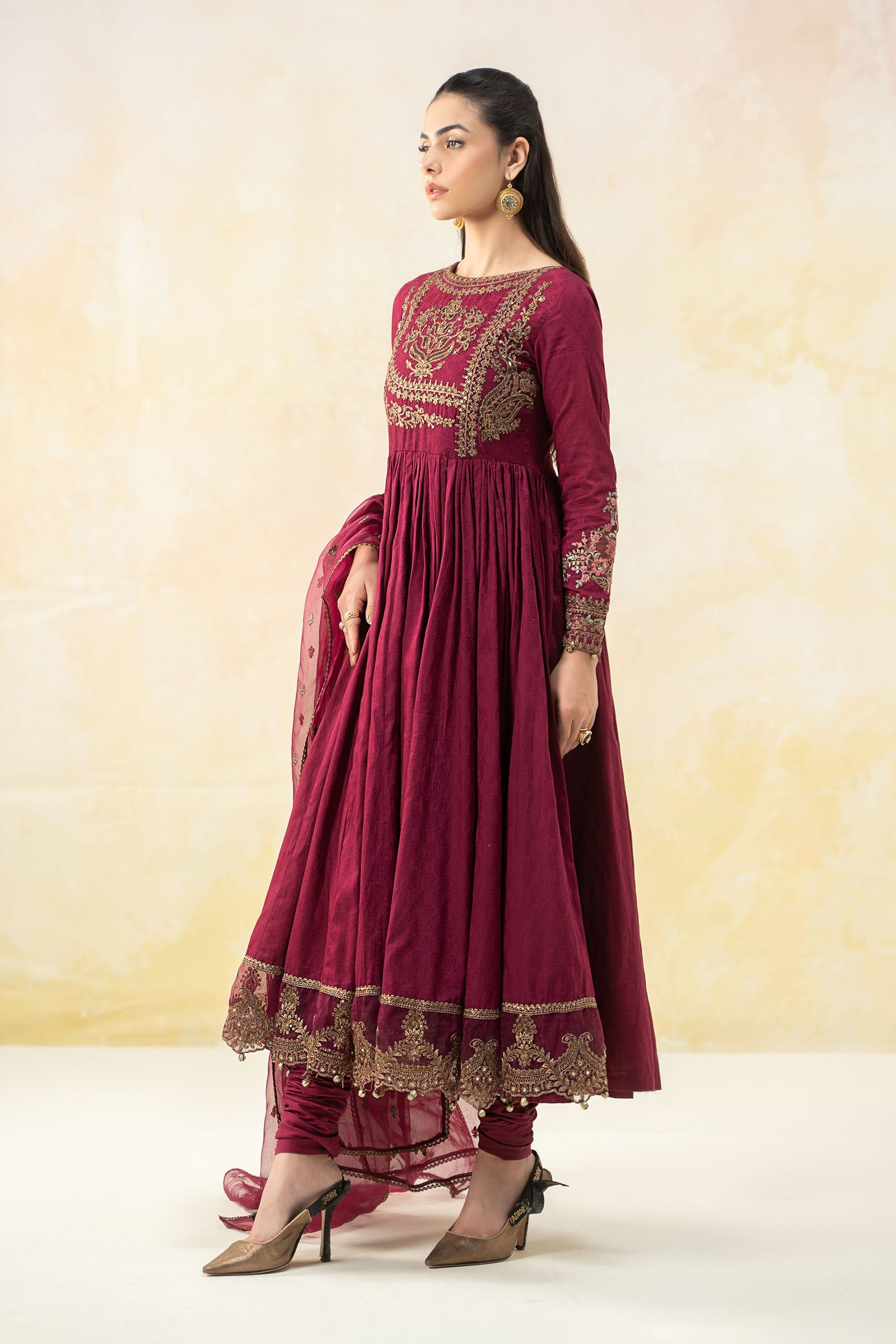 Maira B | Ready to Wear | DW-EF25-43 - by - Libasekhas UK - Registered Vendor of : Maria B - 100% Original Designer Dresss